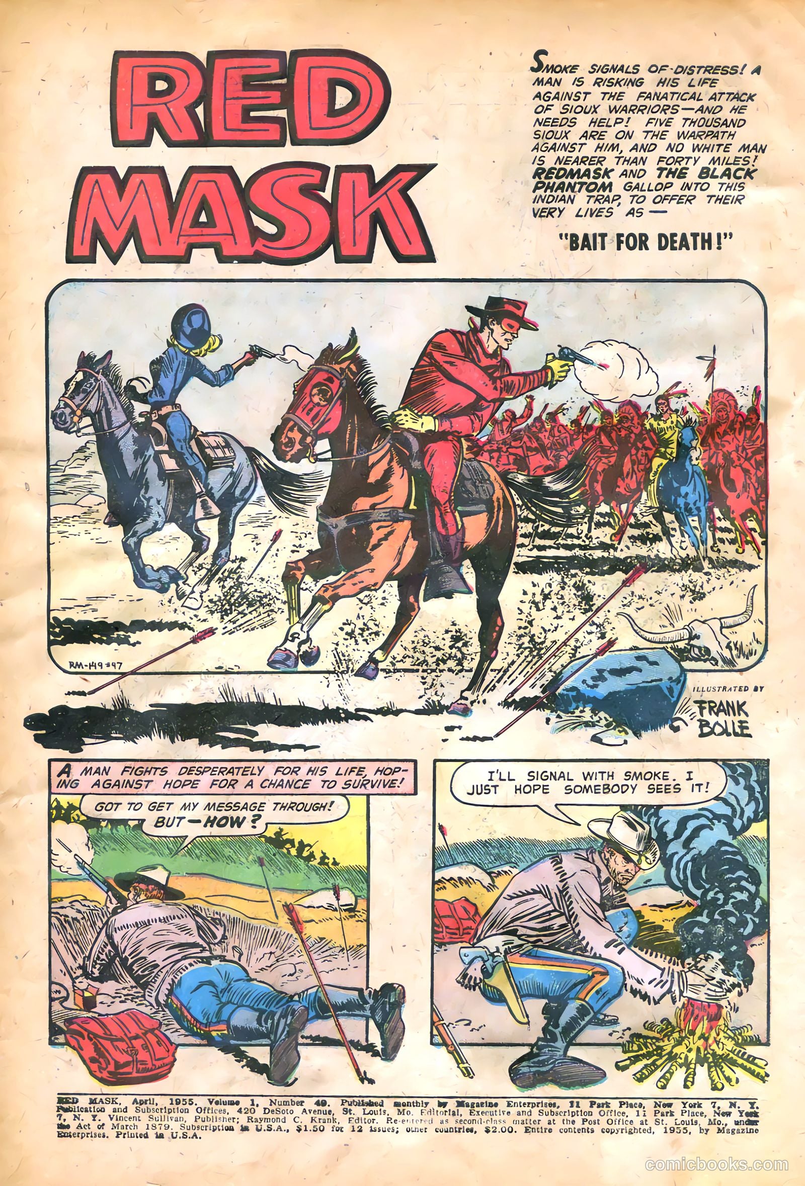 Red Mask #47 — page 3 of 36