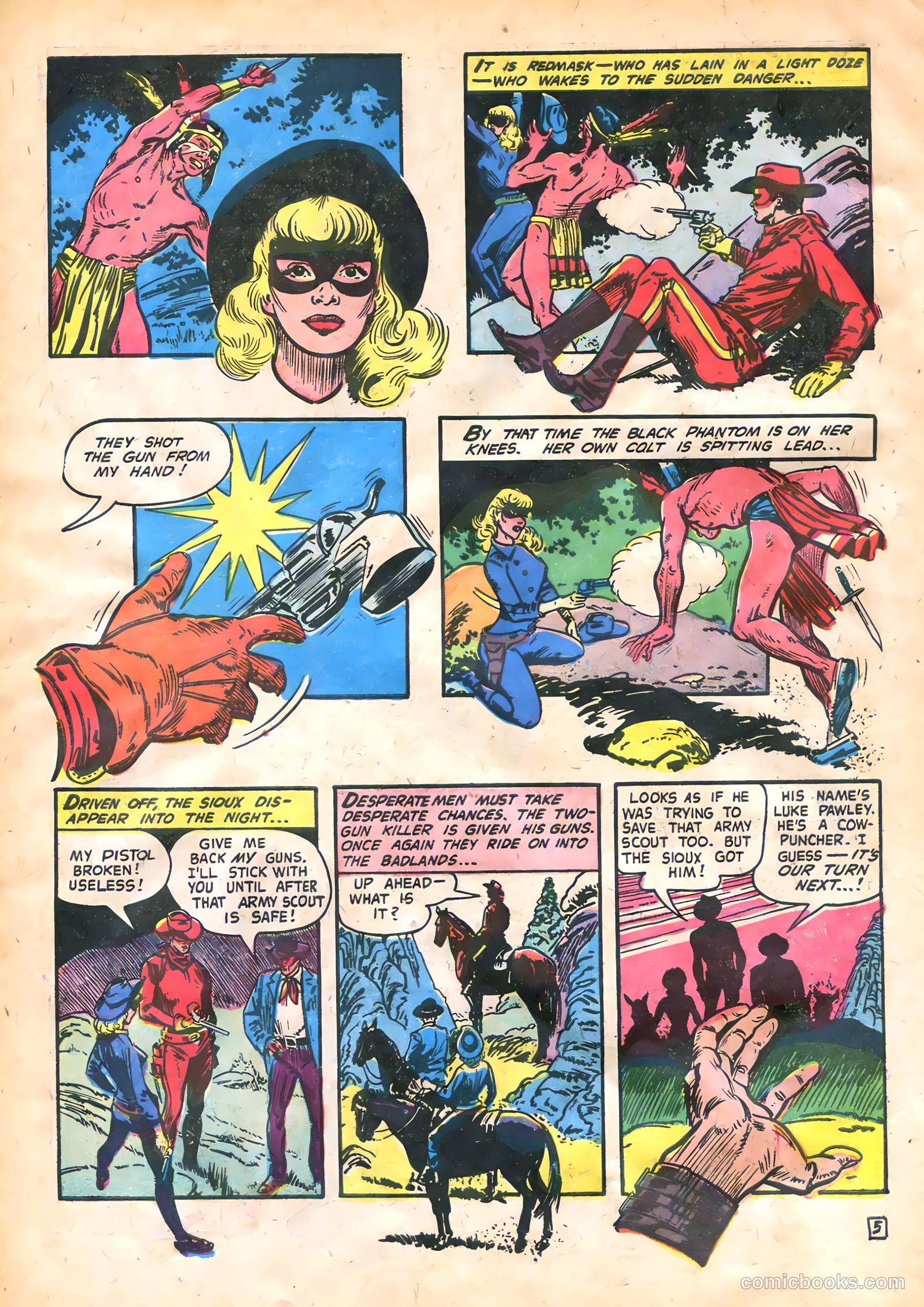 Red Mask #47 — page 7 of 36