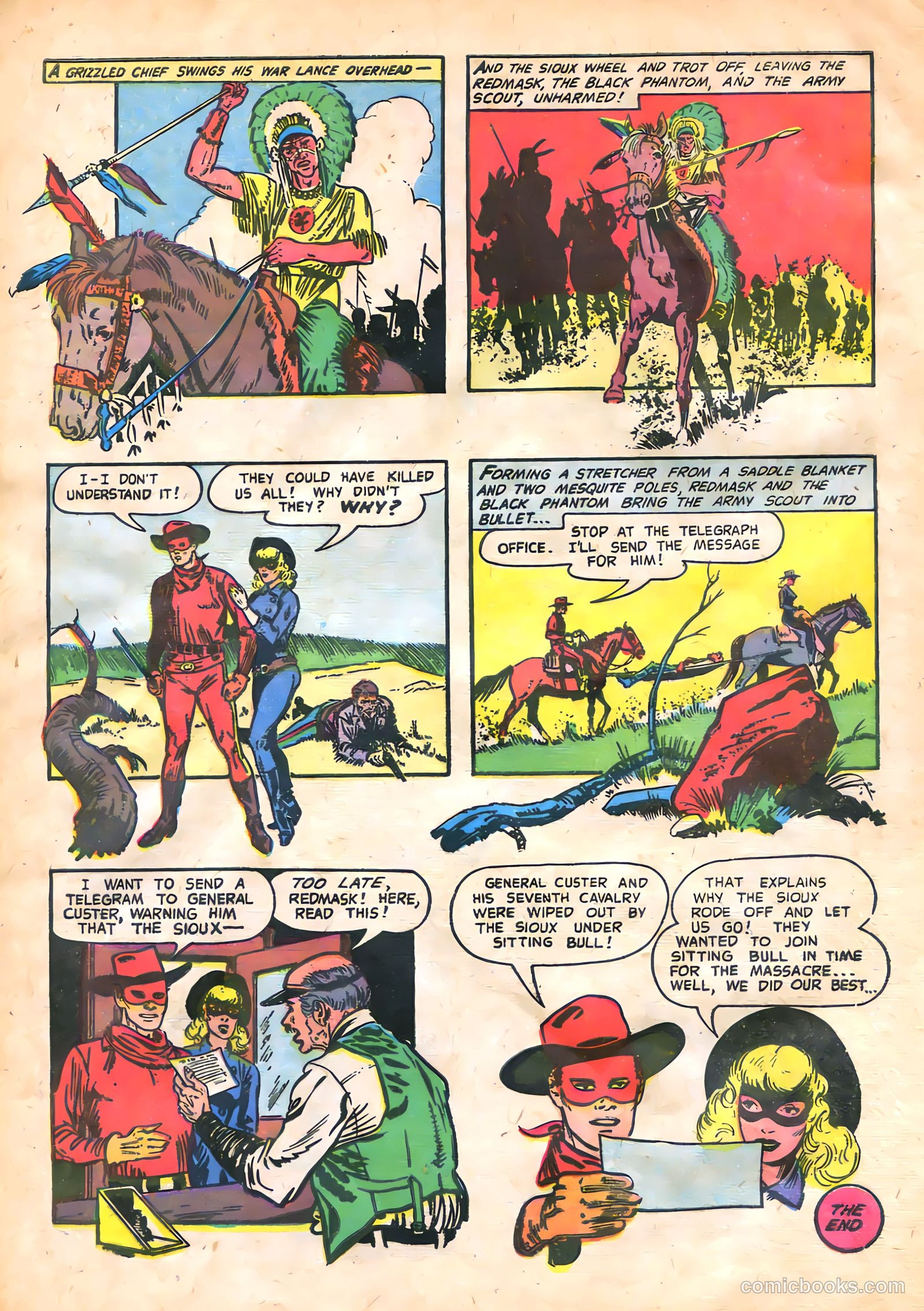 Red Mask #47 — page 9 of 36