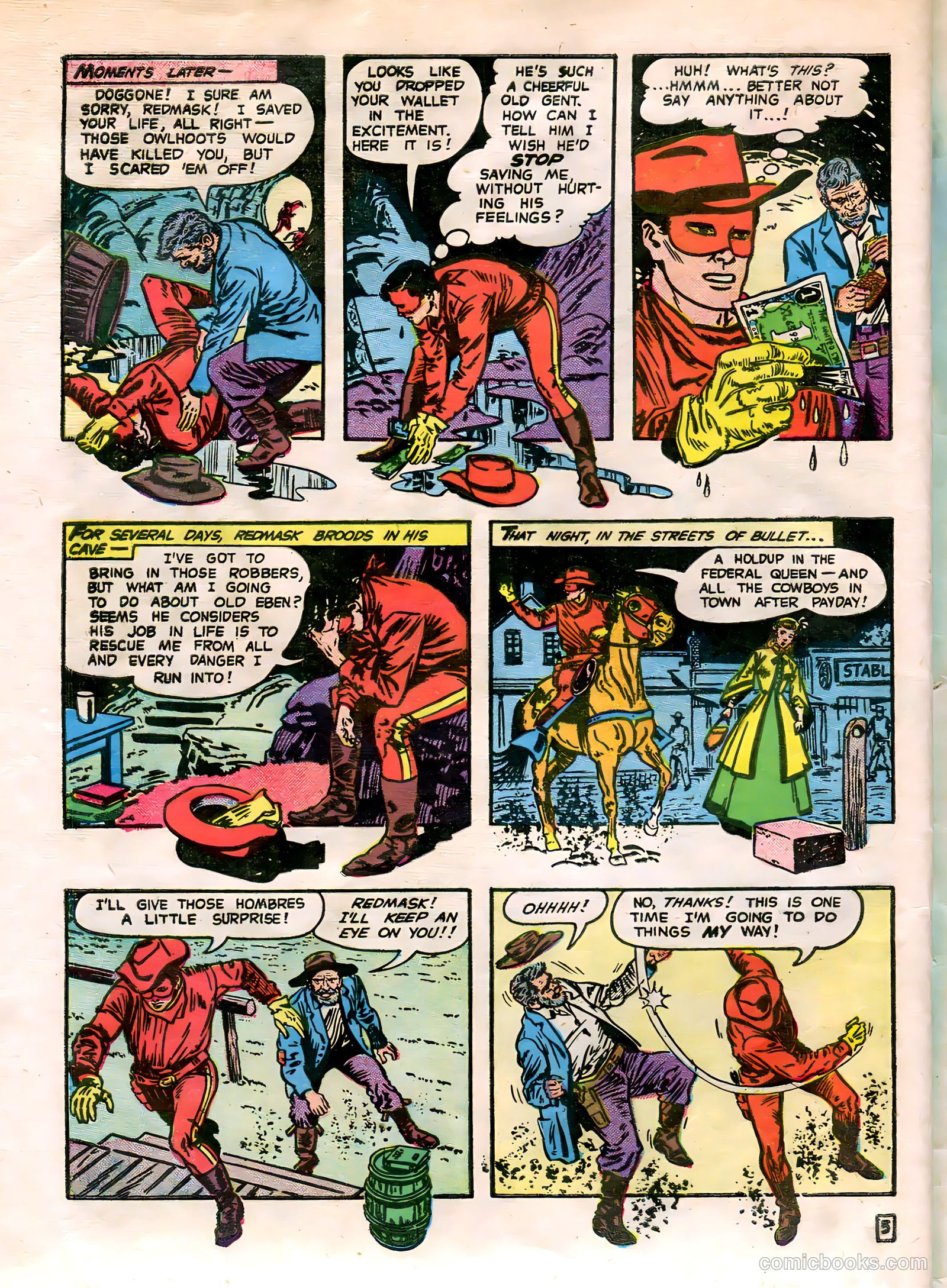 Red Mask #48 — page 33 of 37