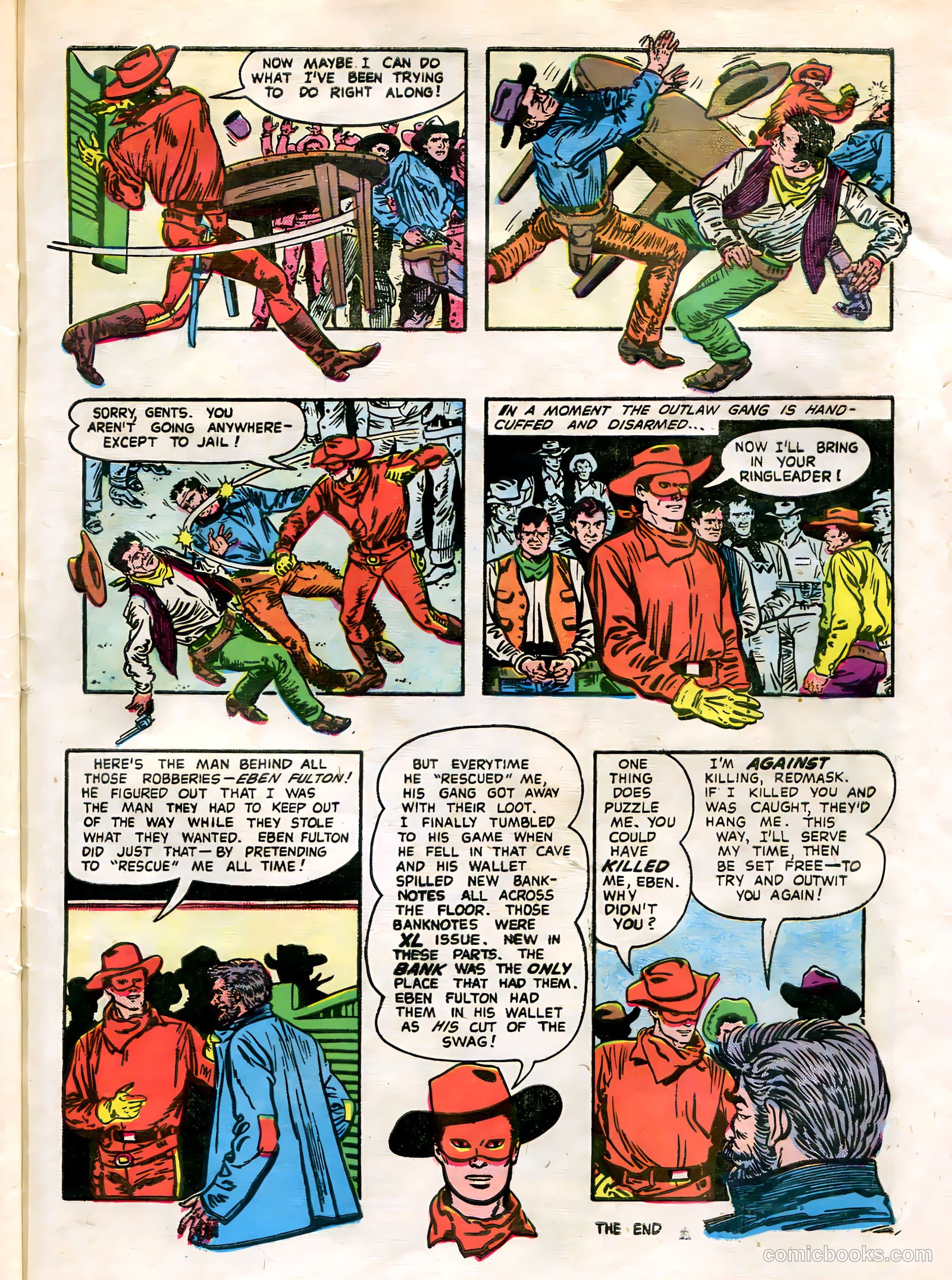 Red Mask #48 — page 34 of 37