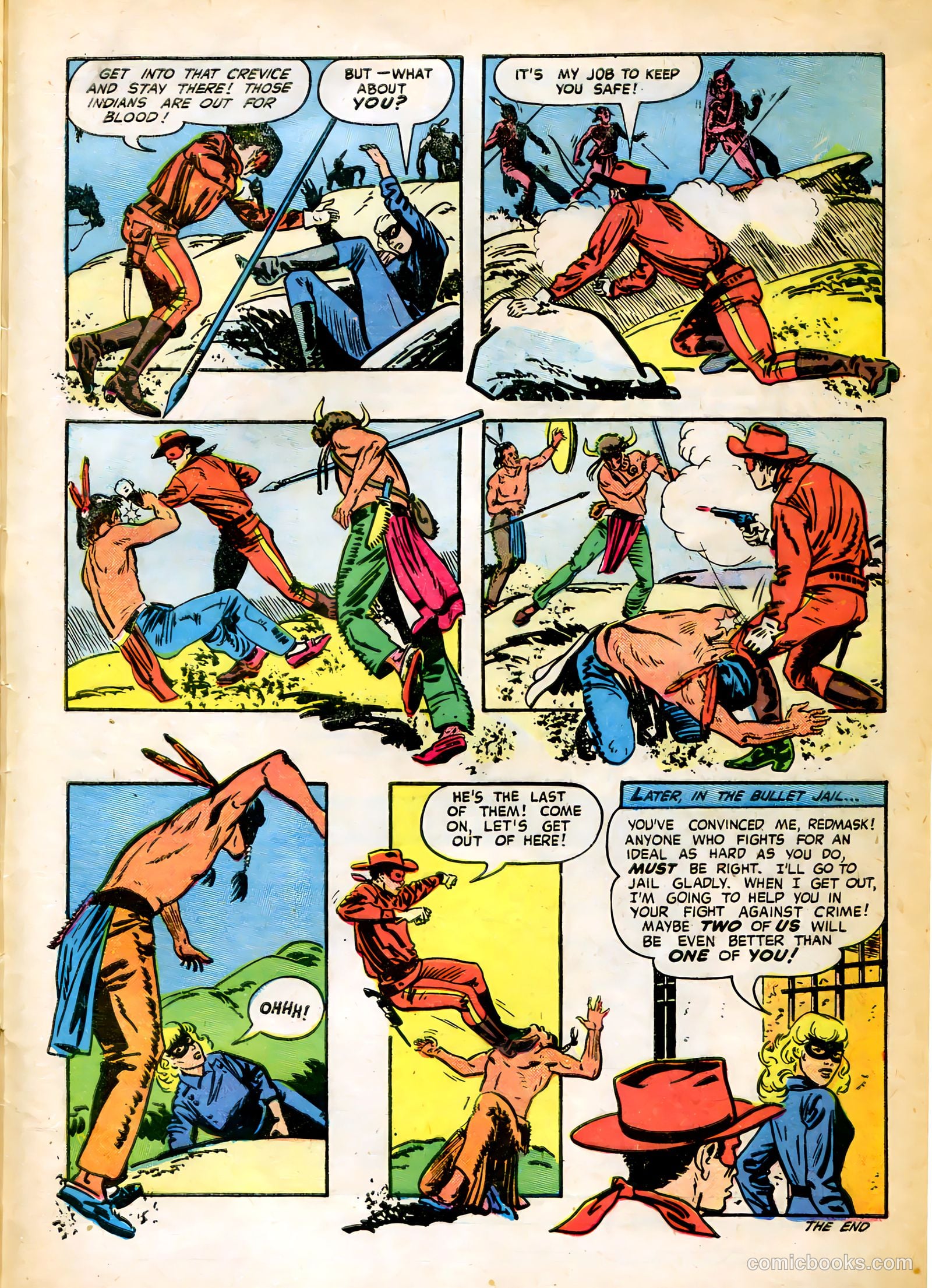 Red Mask #49 — page 34 of 37