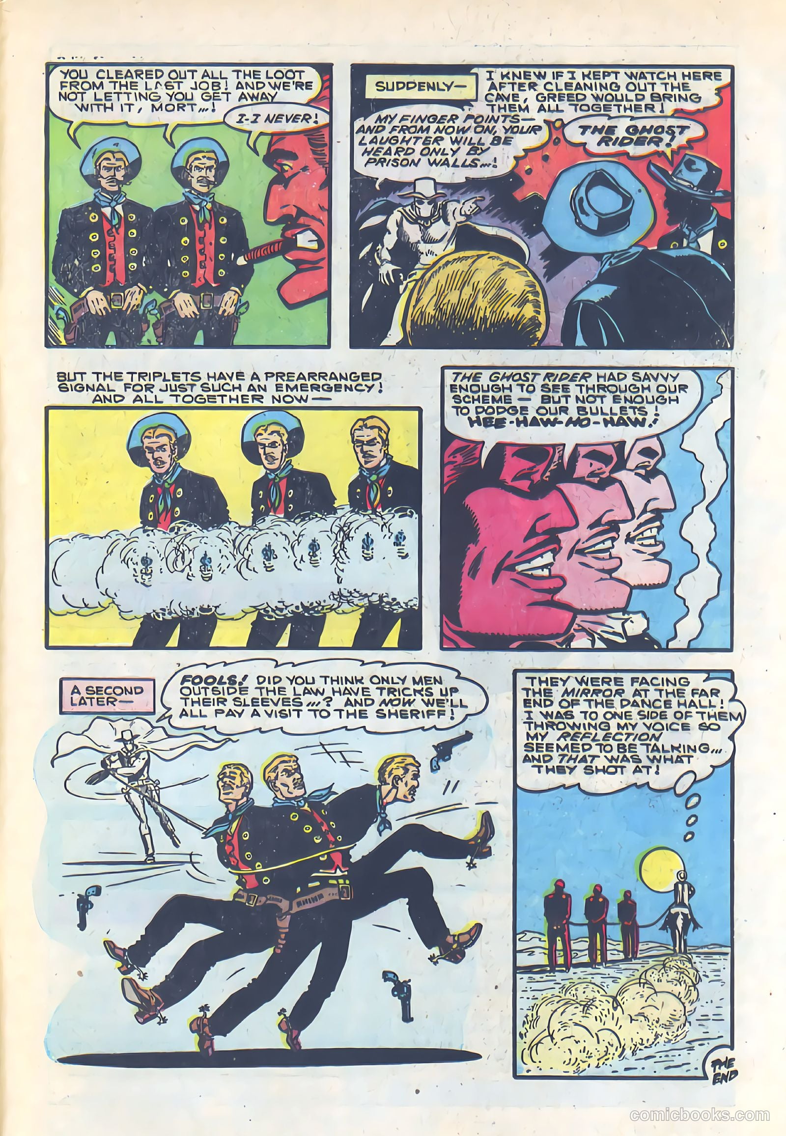 Red Mask #50 — page 33 of 36