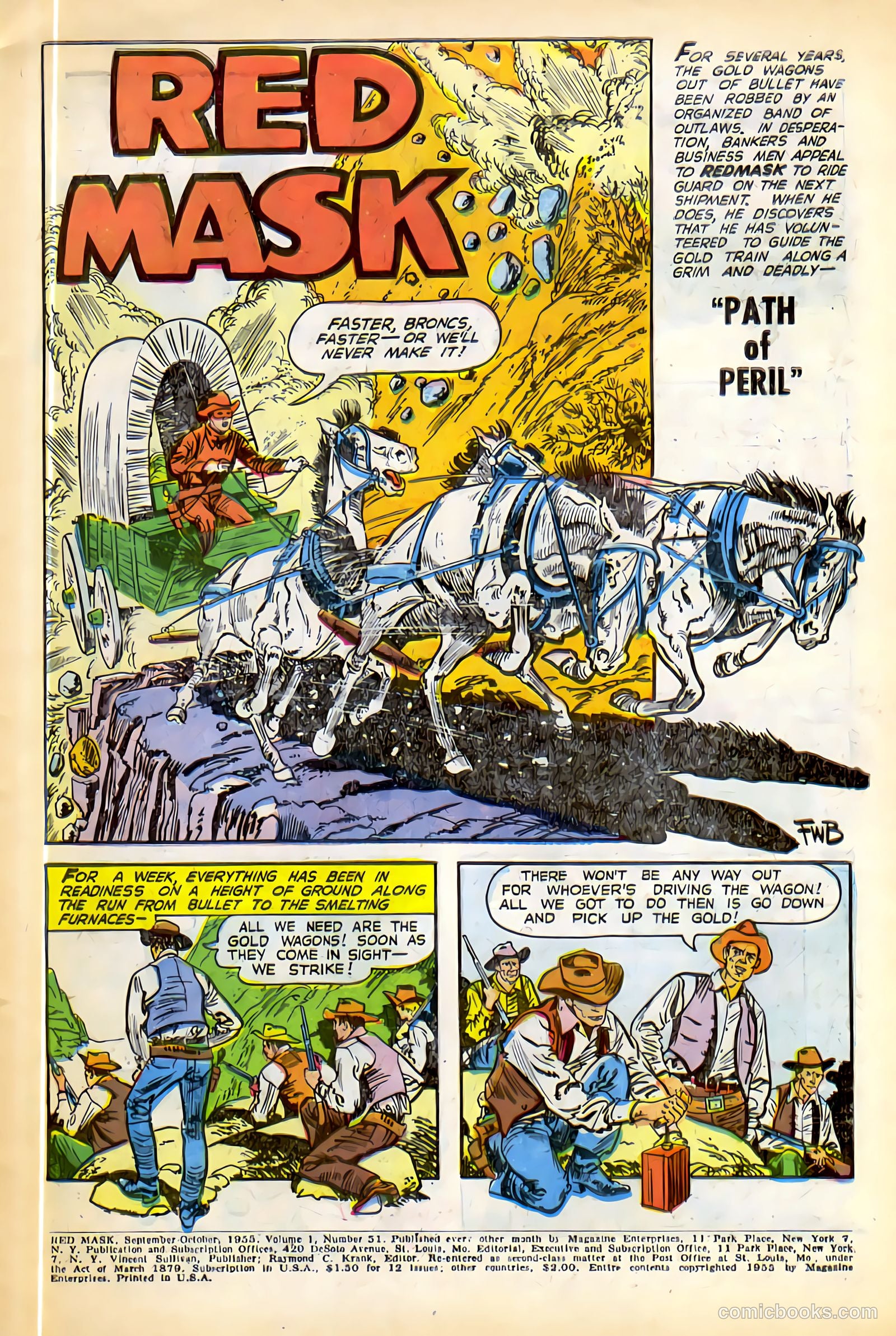 Red Mask #51 — page 3 of 36