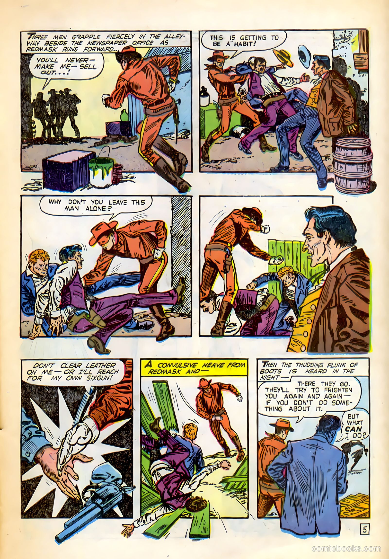 Red Mask #51 — page 31 of 36