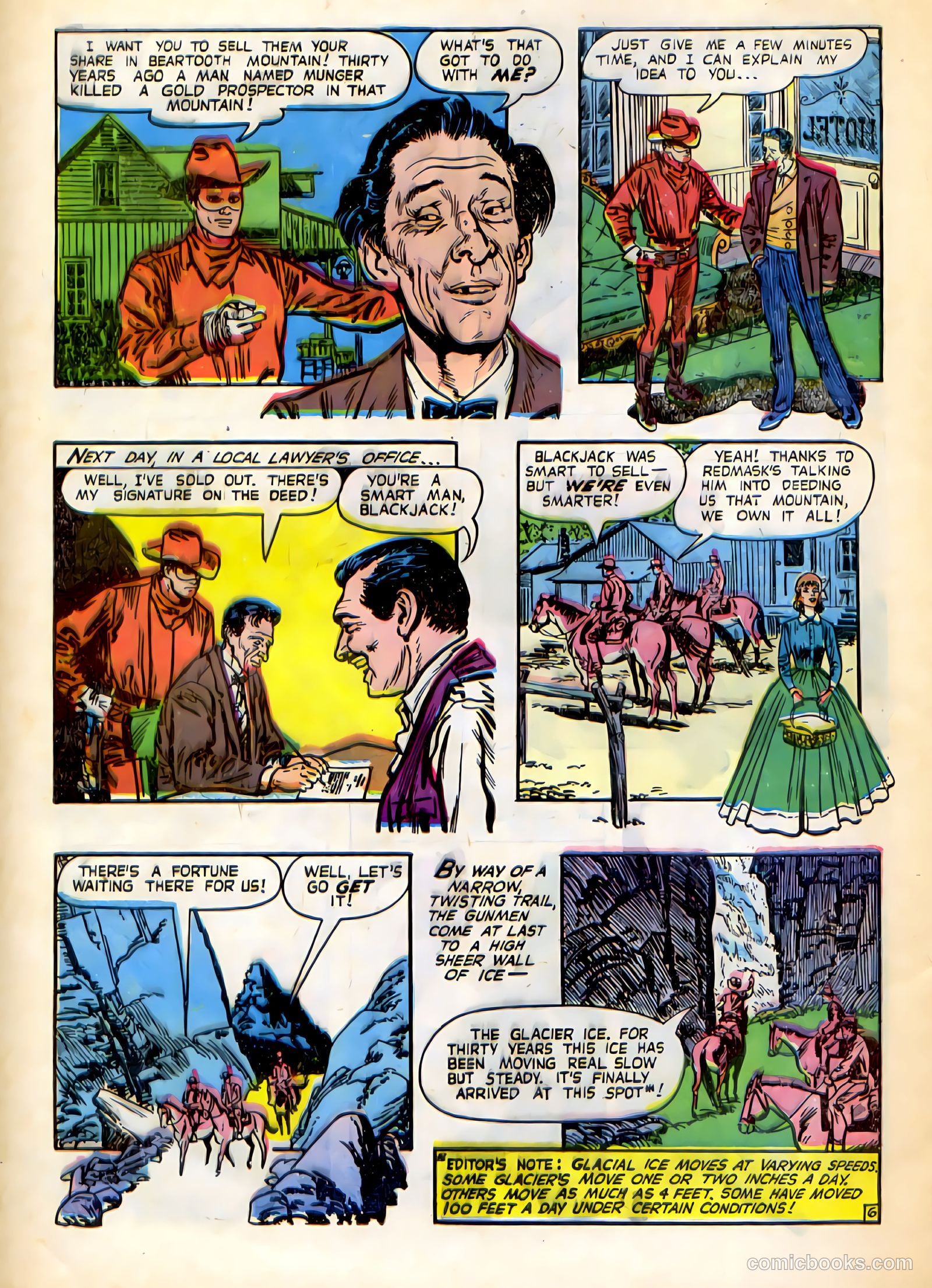 Red Mask #51 — page 32 of 36