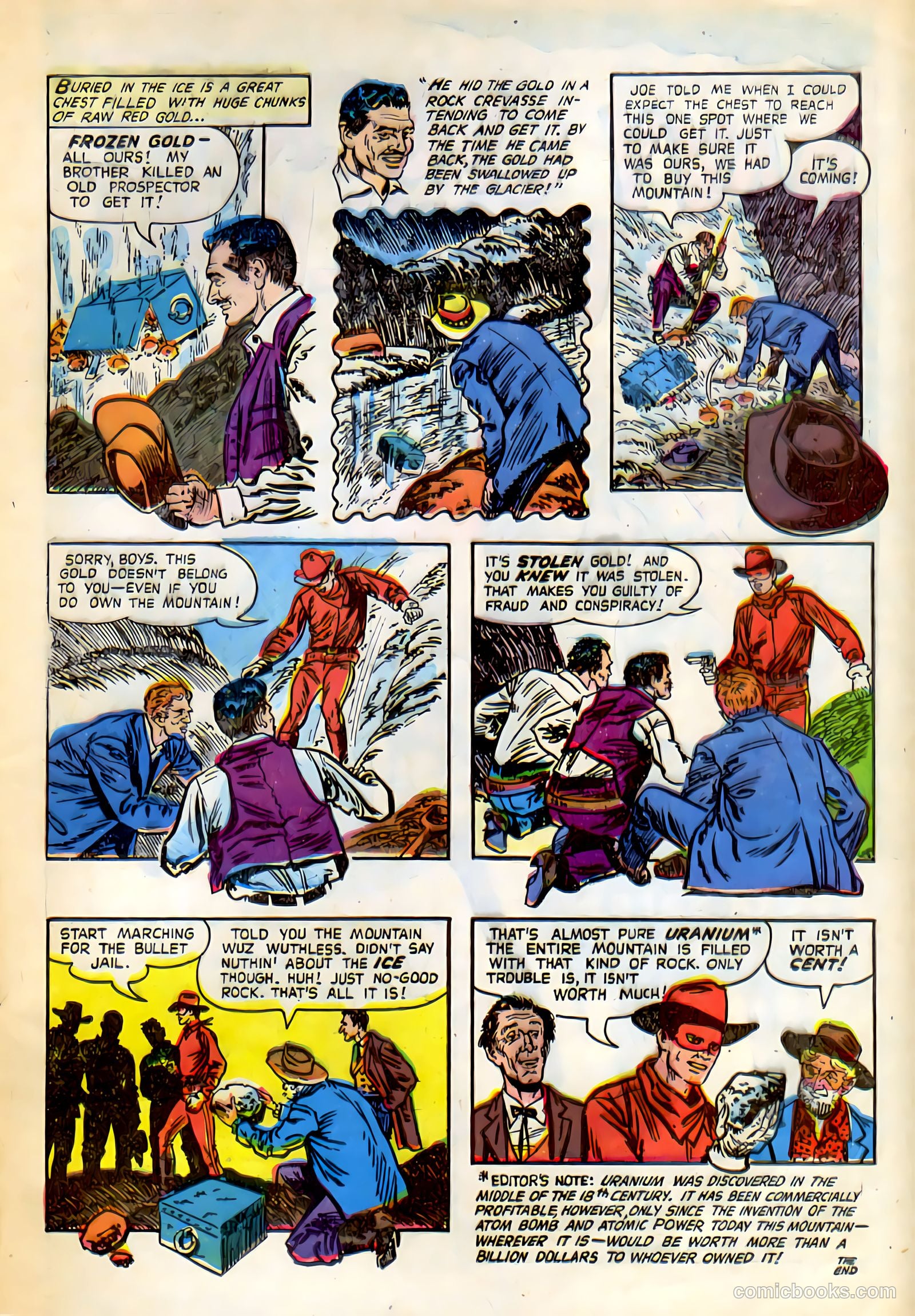 Red Mask #51 — page 33 of 36