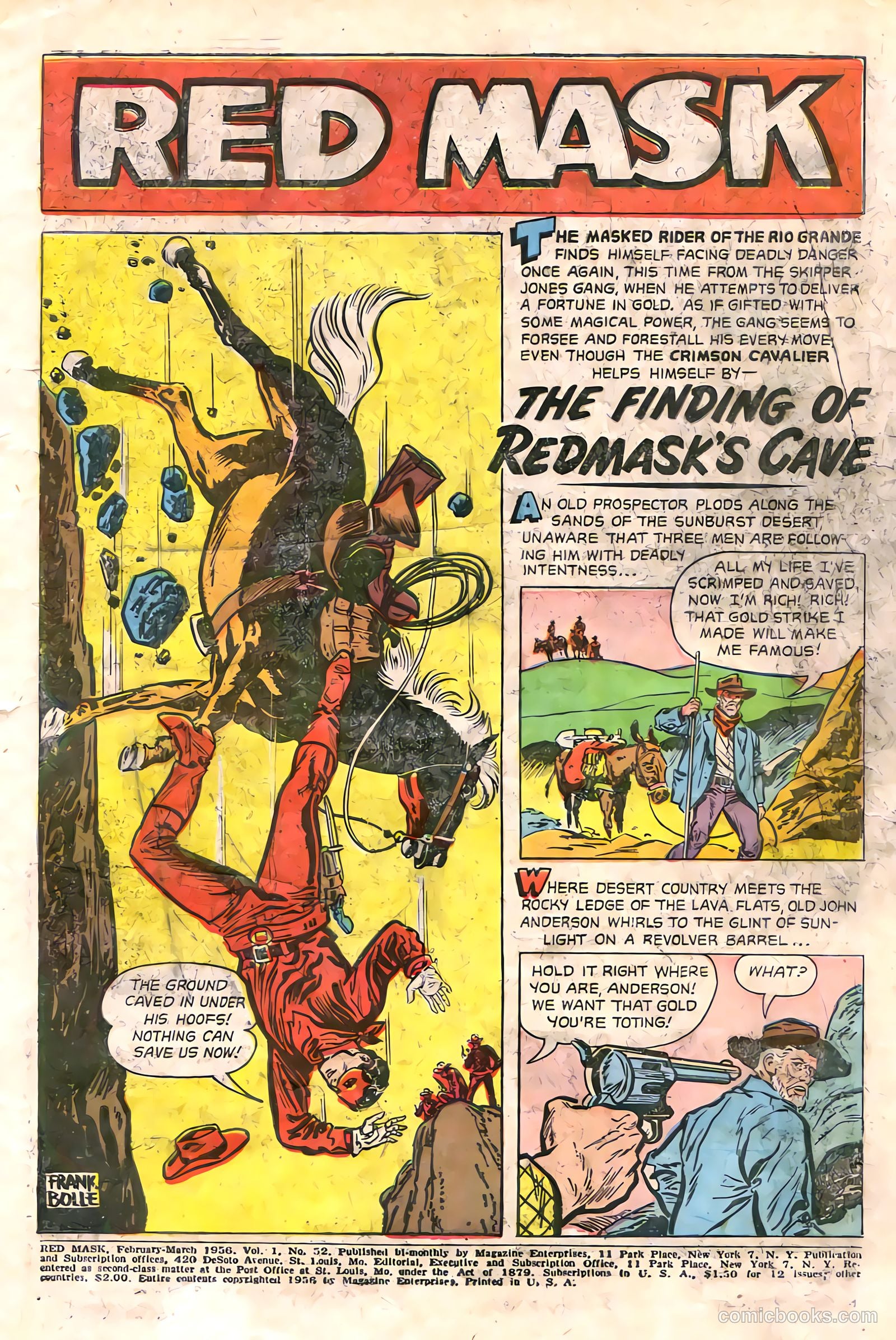 Red Mask #52 — page 3 of 36