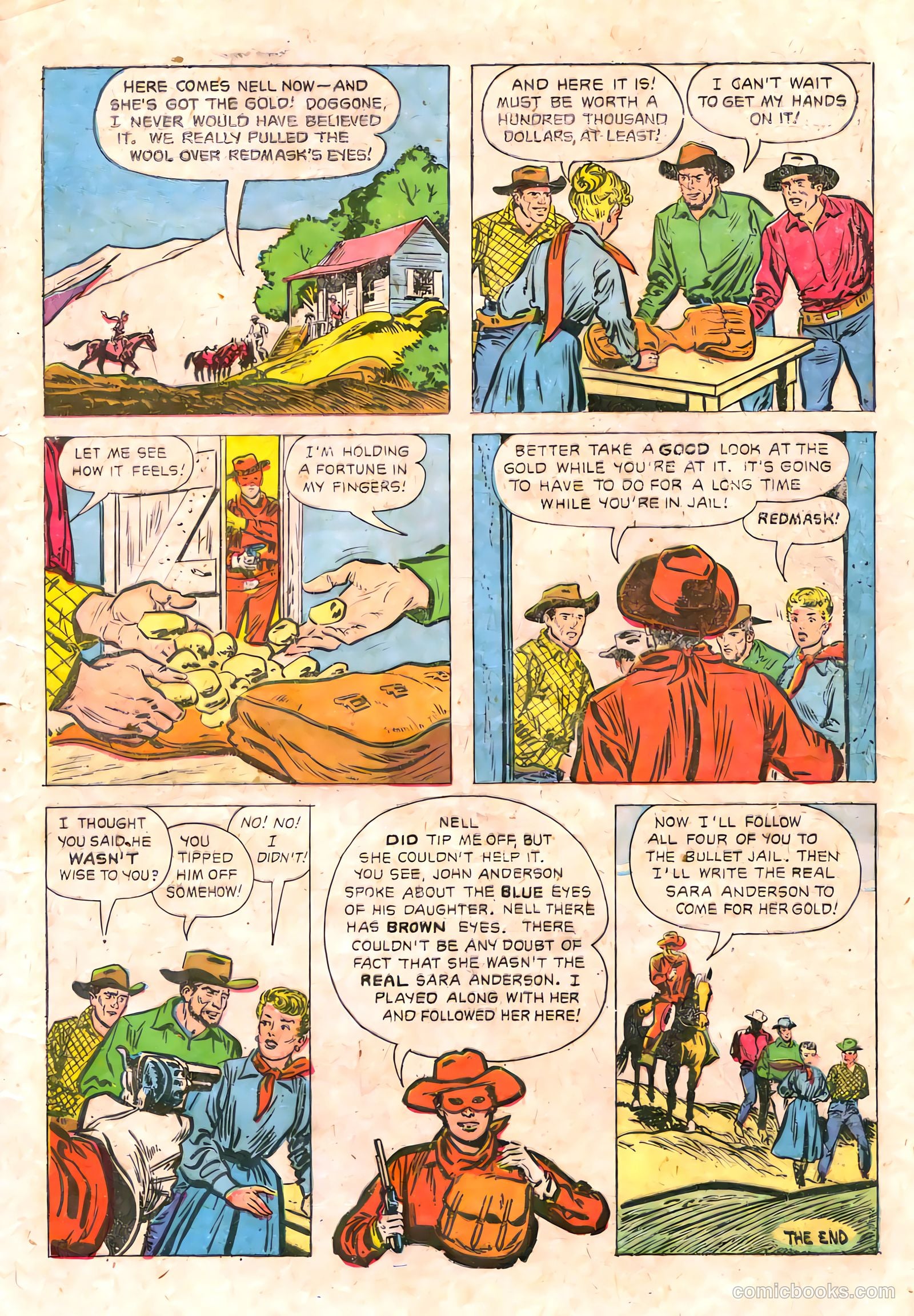 Red Mask #52 — page 9 of 36