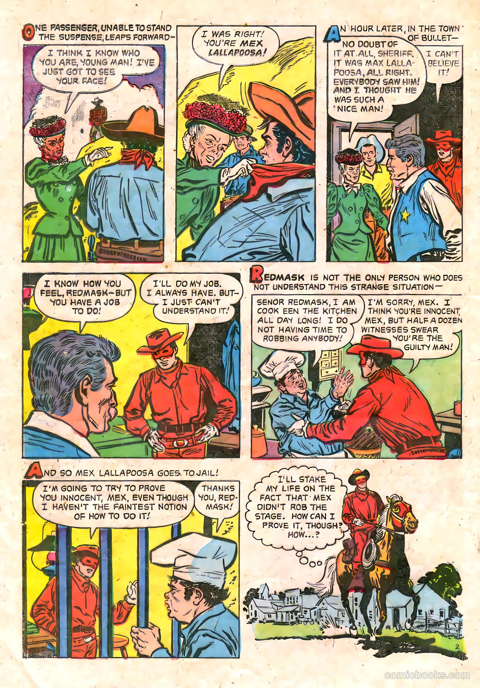 Red Mask #52 — page 28 of 36