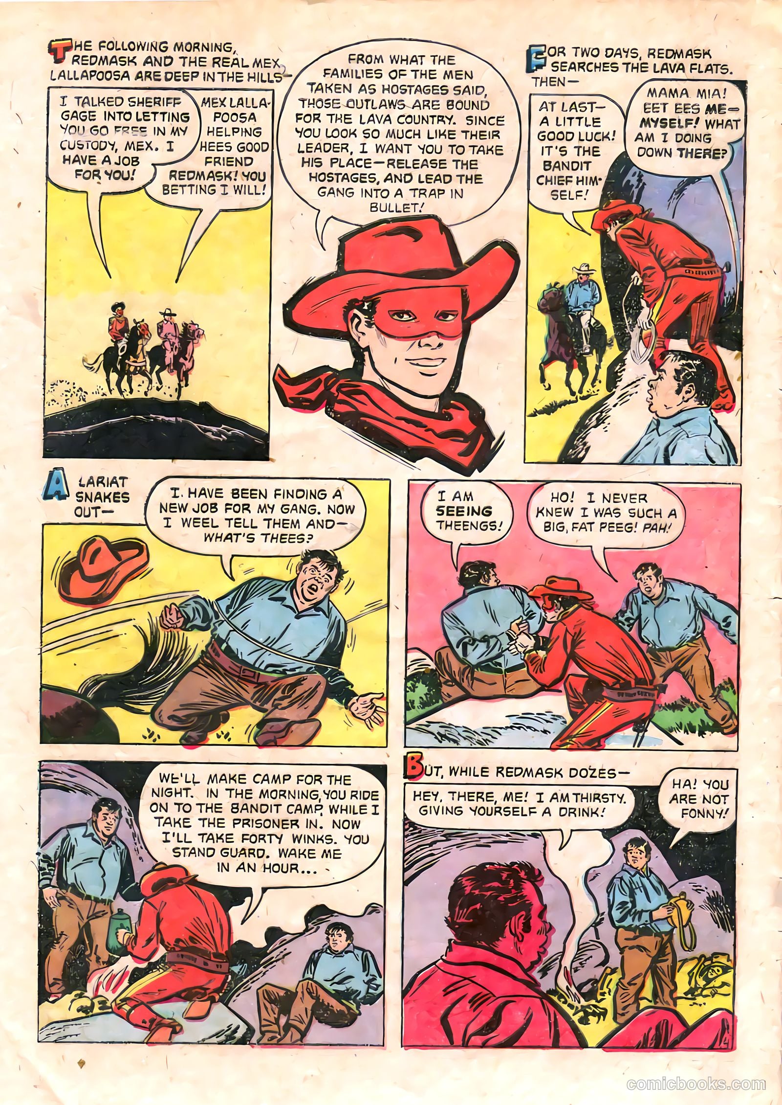 Red Mask #52 — page 30 of 36