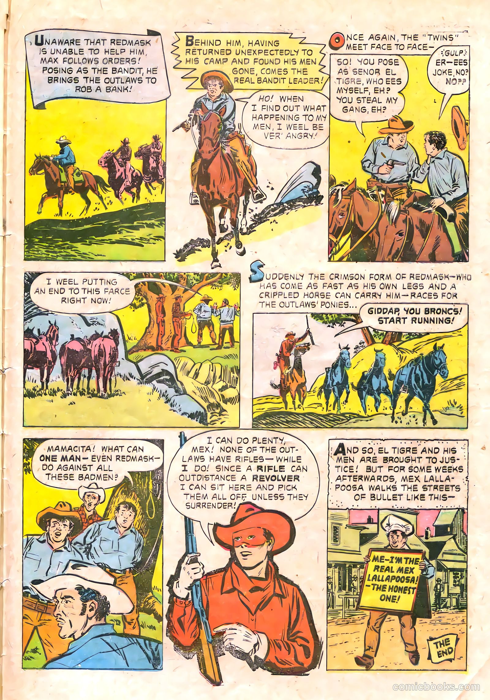 Red Mask #52 — page 33 of 36