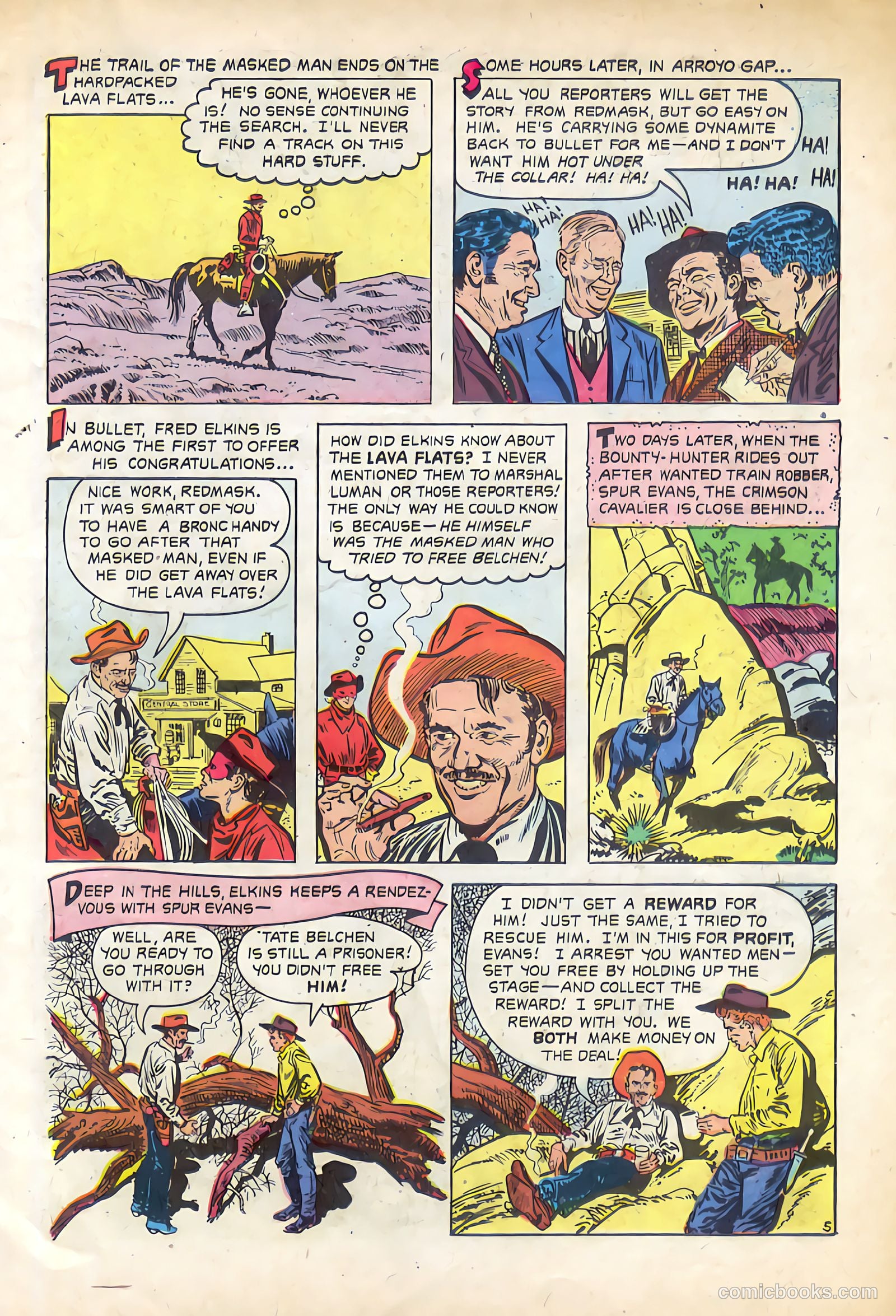 Red Mask #53 — page 7 of 36