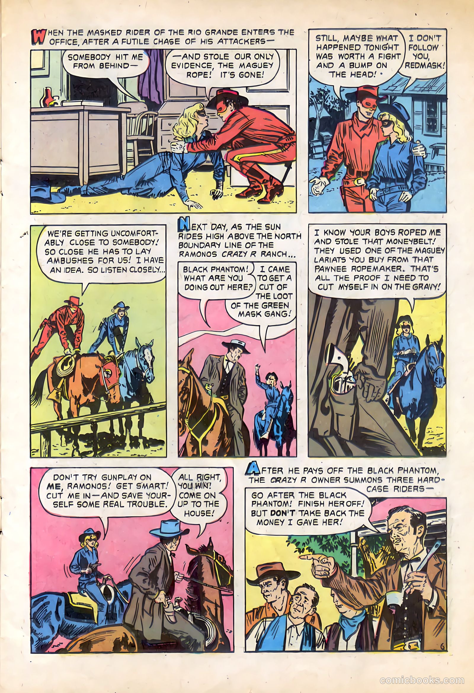 Red Mask #53 — page 15 of 36