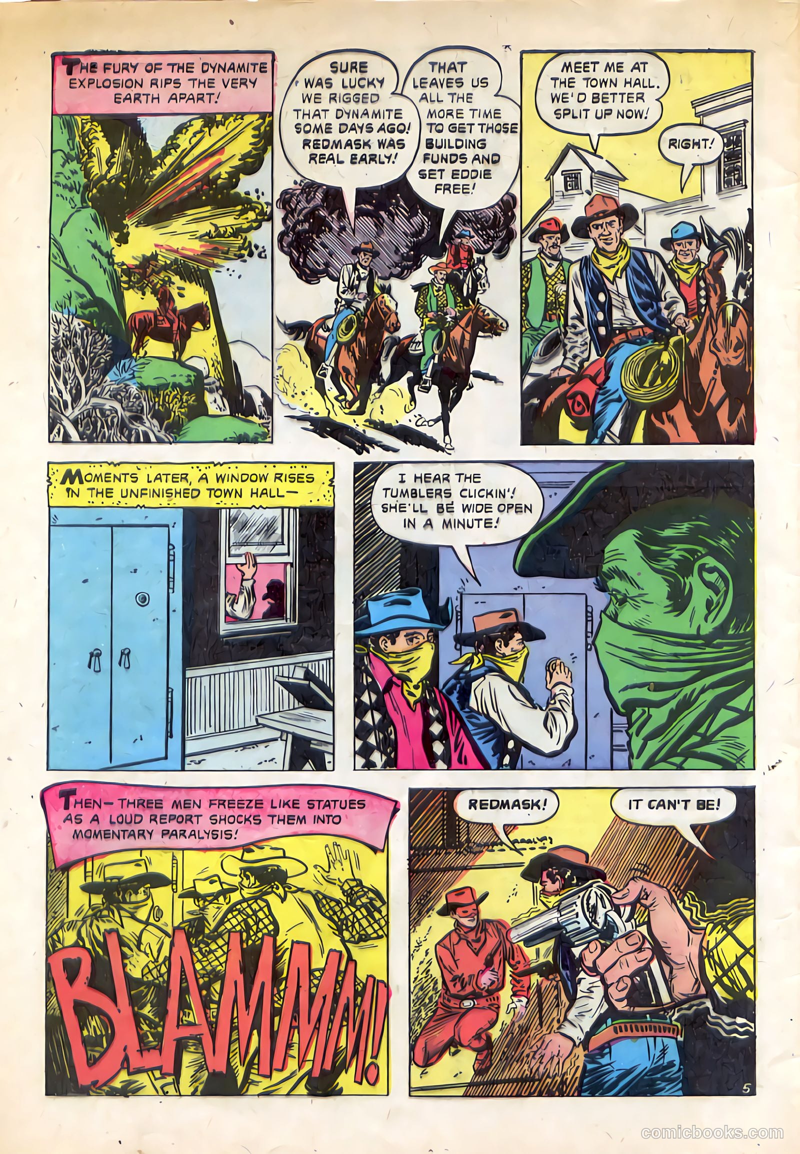 Red Mask #53 — page 32 of 36