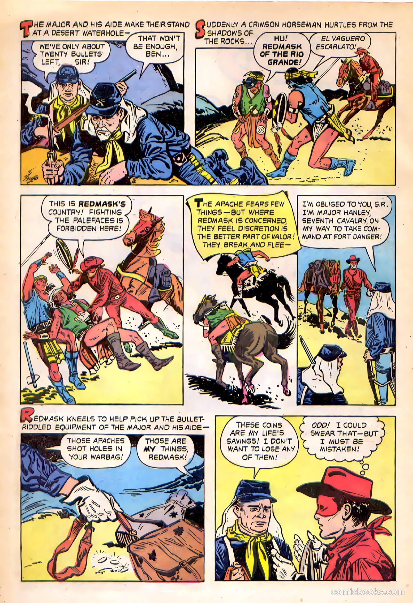 Red Mask #54 — page 4 of 36