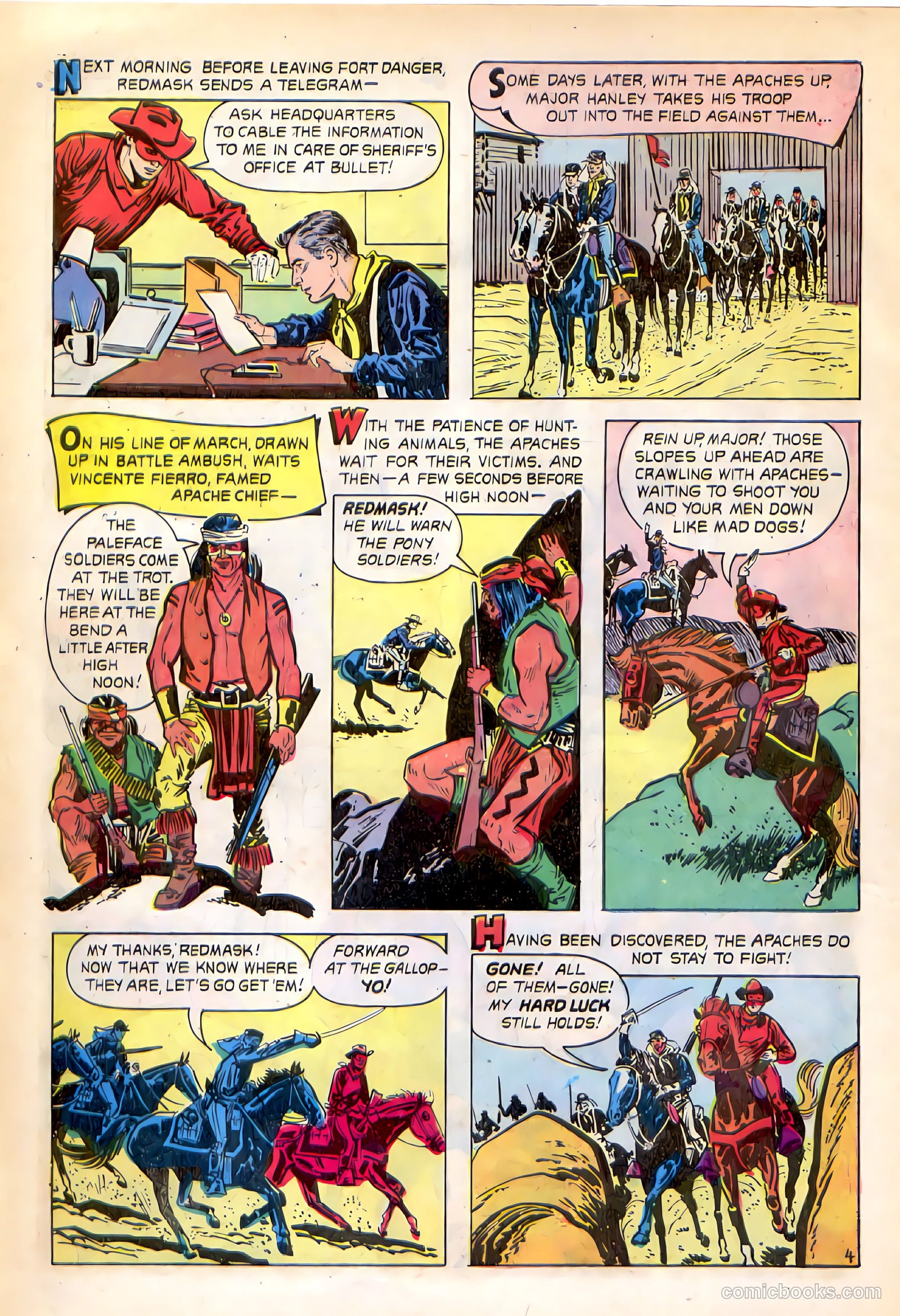 Red Mask #54 — page 6 of 36