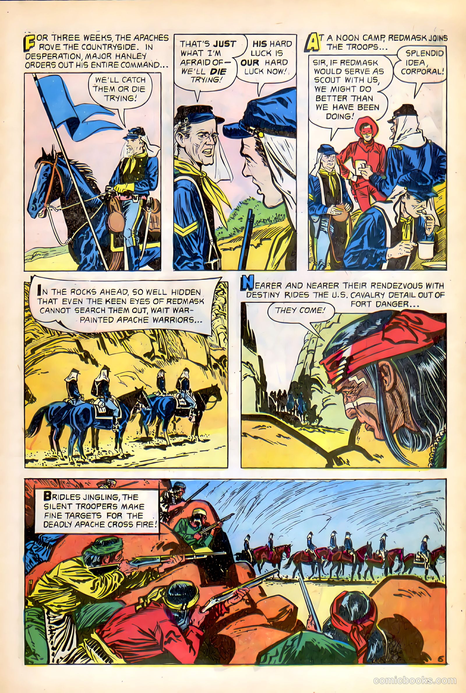 Red Mask #54 — page 7 of 36