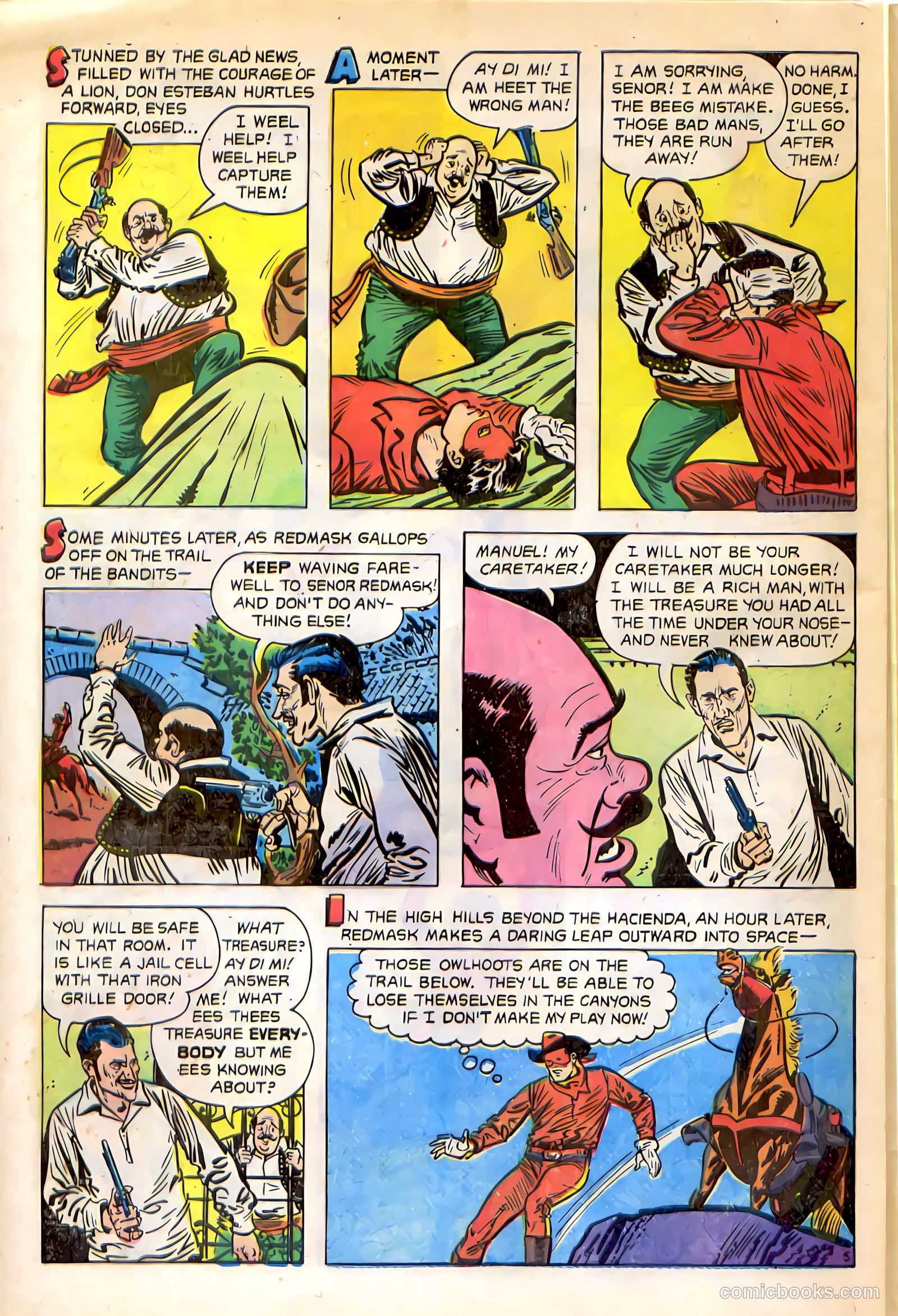 Red Mask #54 — page 32 of 36