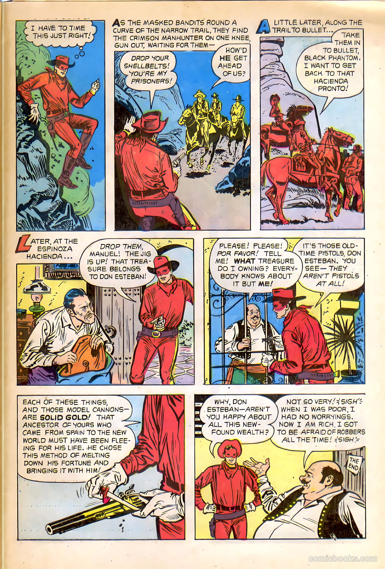 Red Mask #54 — page 33 of 36