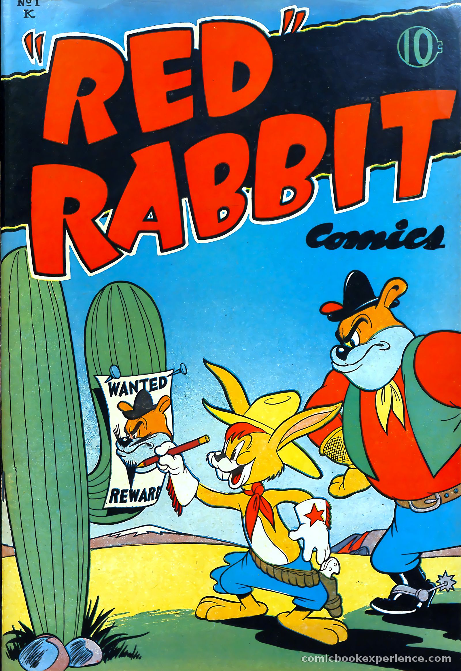 "Red" Rabbit Comics #1 — page 1 of 52