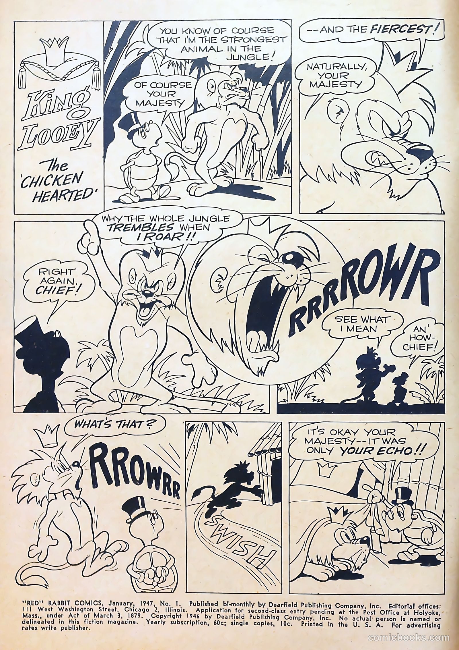 "Red" Rabbit Comics #1 — page 2 of 52