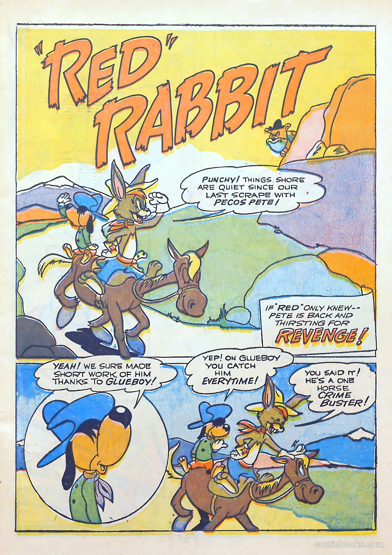 "Red" Rabbit Comics #1 — page 3 of 52
