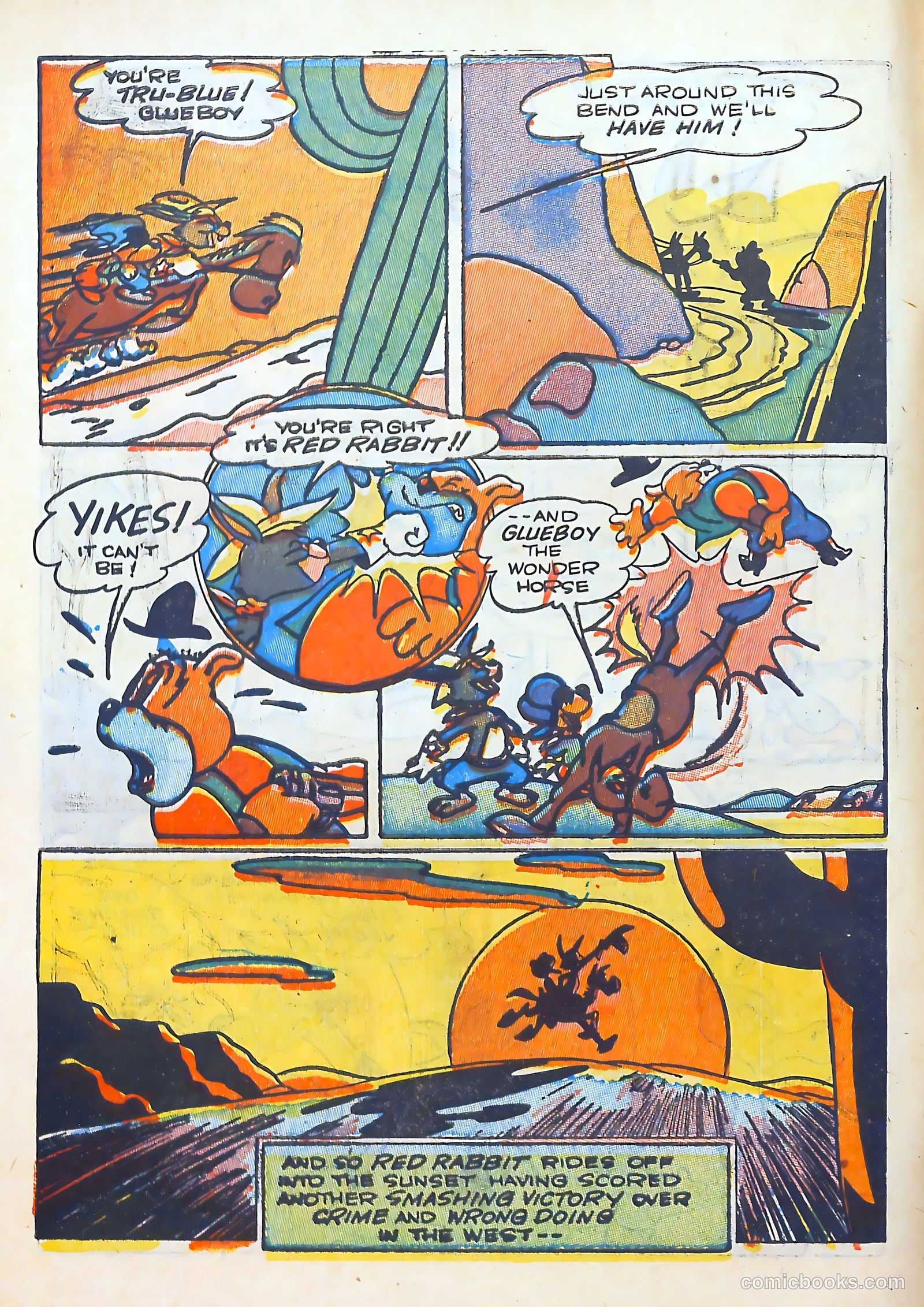 "Red" Rabbit Comics #1 — page 14 of 52