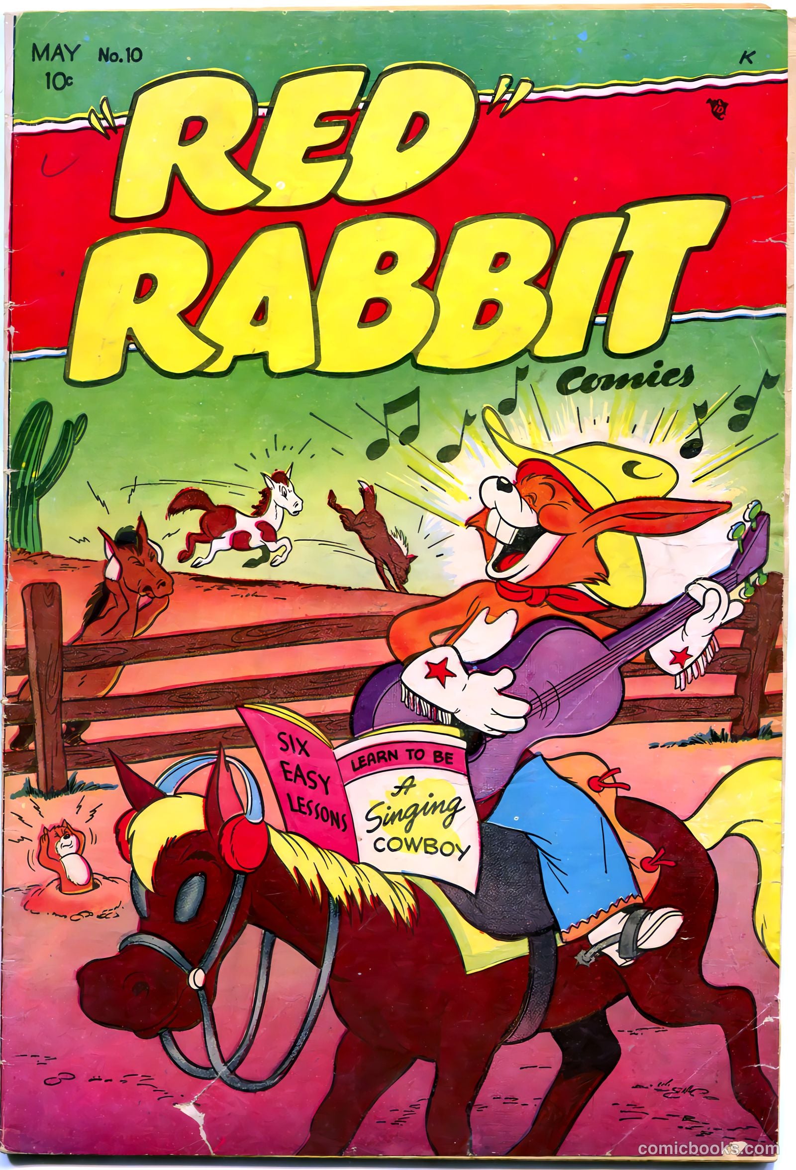 "Red" Rabbit Comics #10 — page 1 of 36