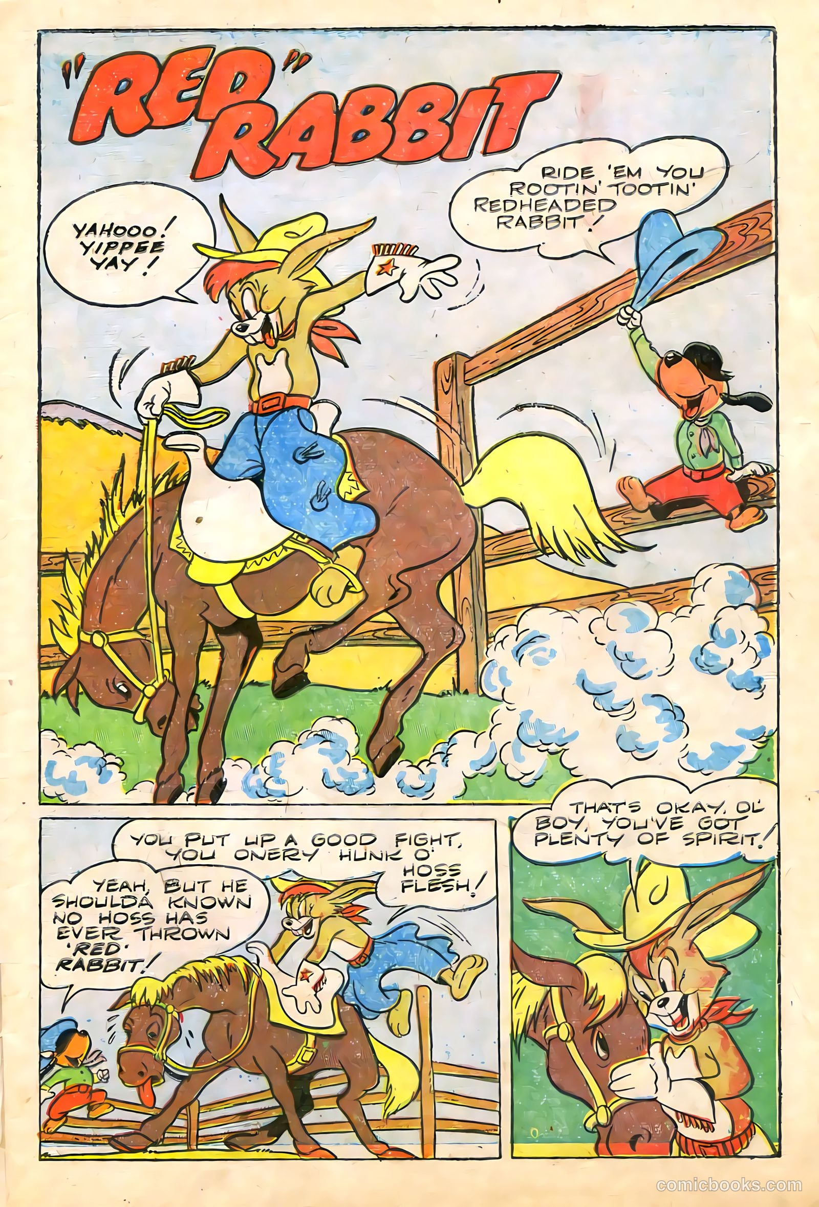 "Red" Rabbit Comics #10 — page 3 of 36