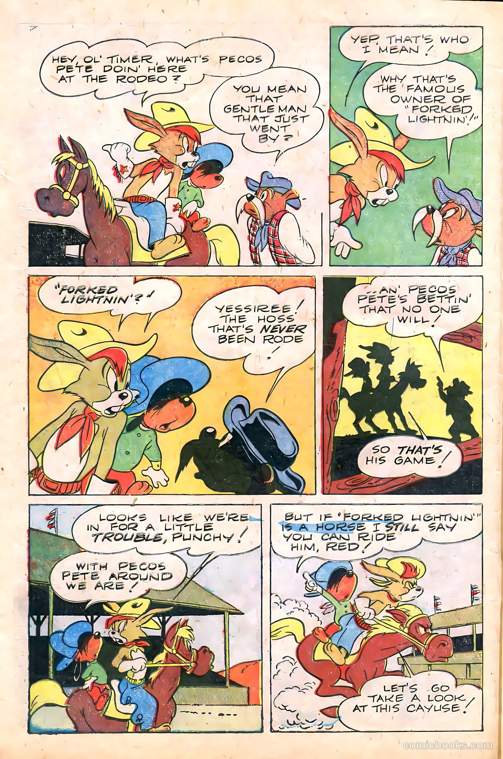 "Red" Rabbit Comics #10 — page 6 of 36