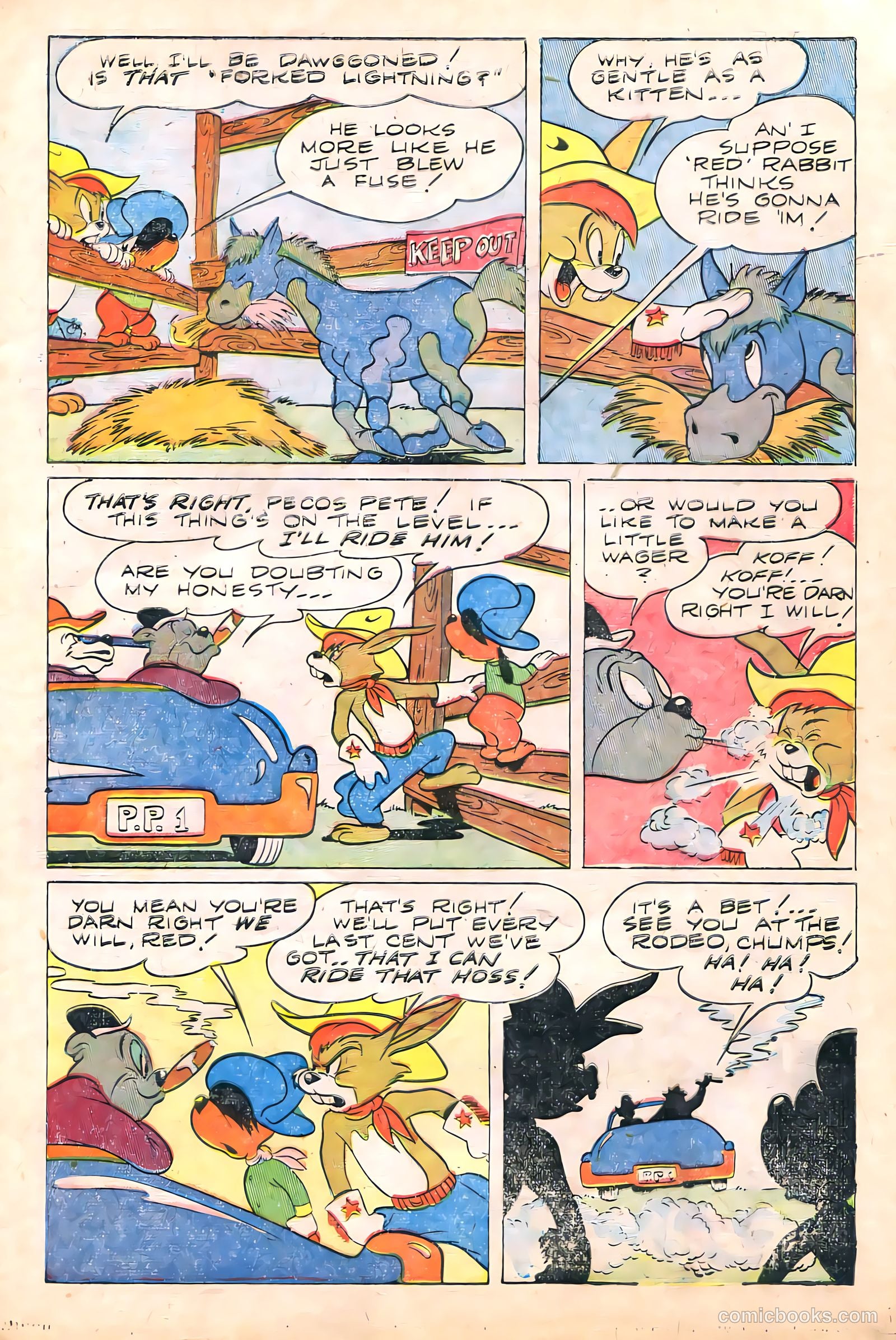 "Red" Rabbit Comics #10 — page 7 of 36
