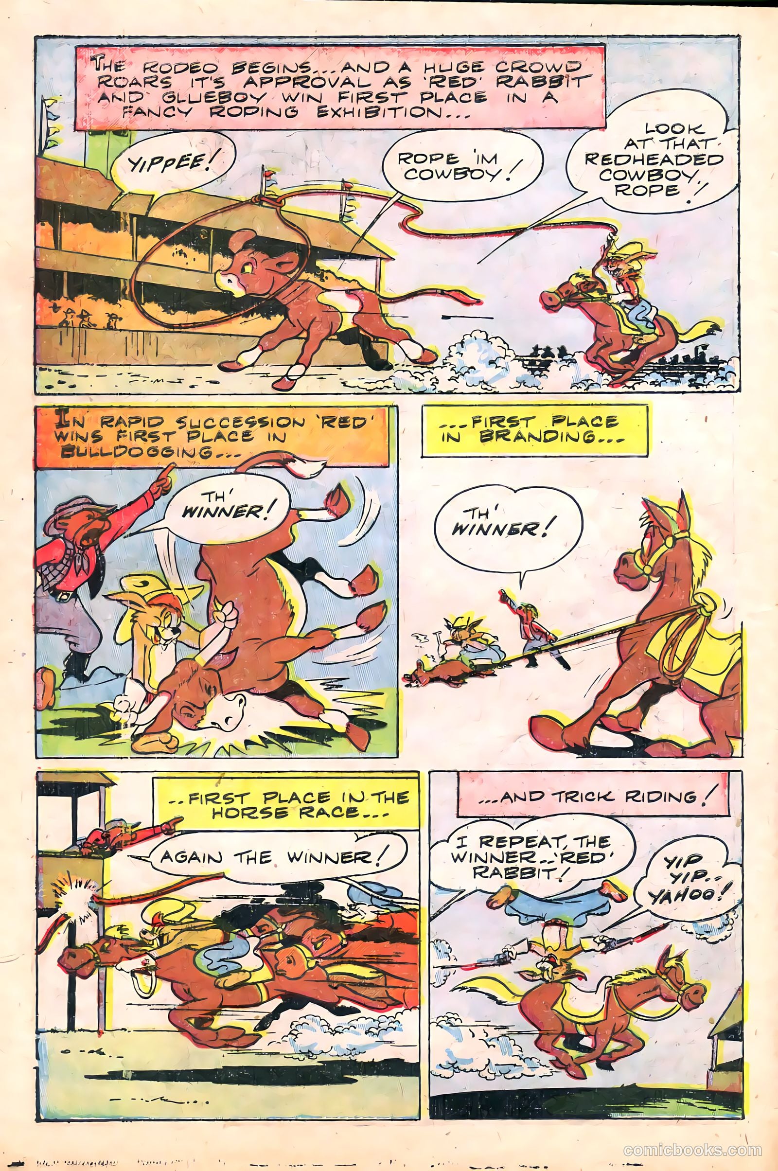 "Red" Rabbit Comics #10 — page 8 of 36