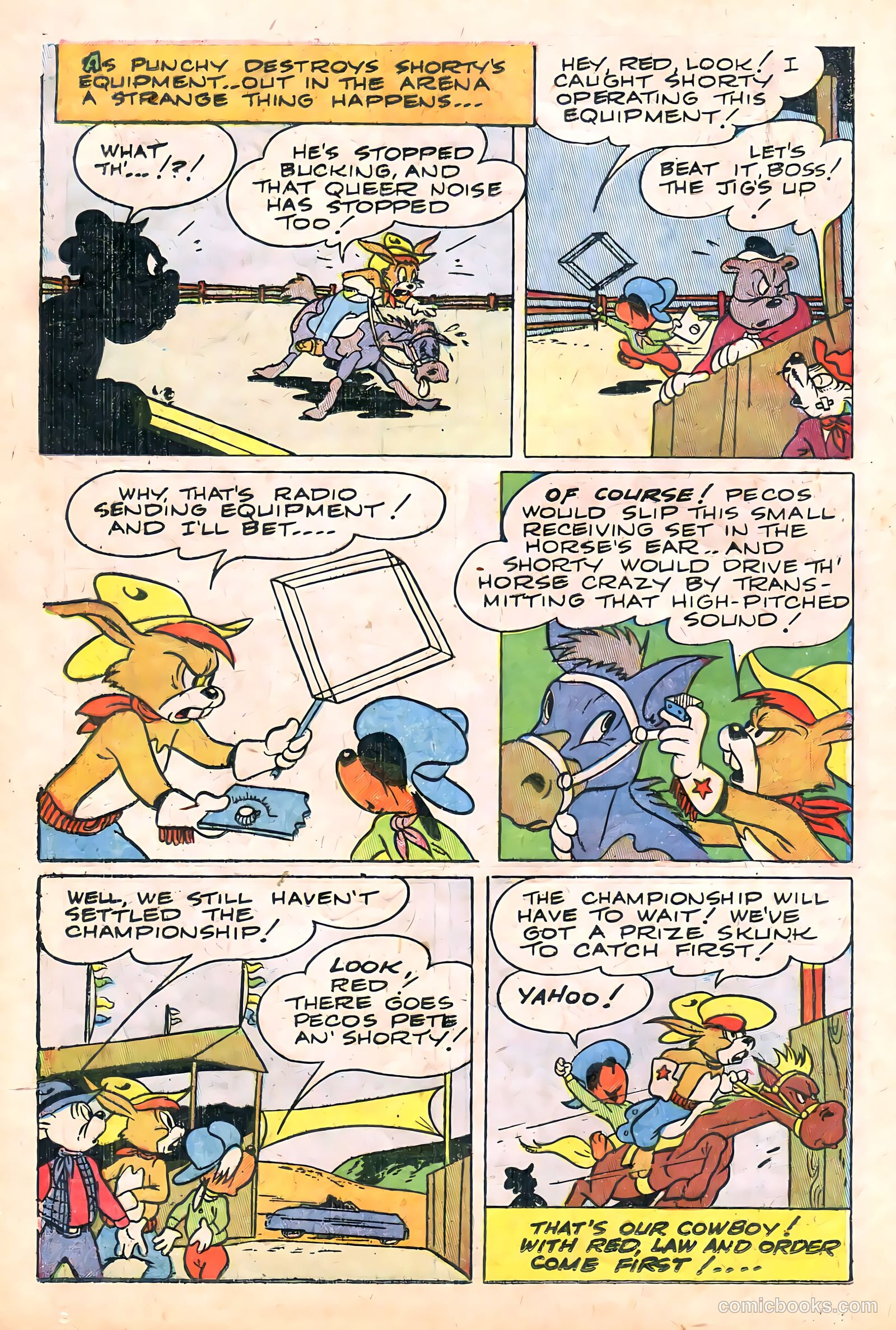"Red" Rabbit Comics #10 — page 12 of 36