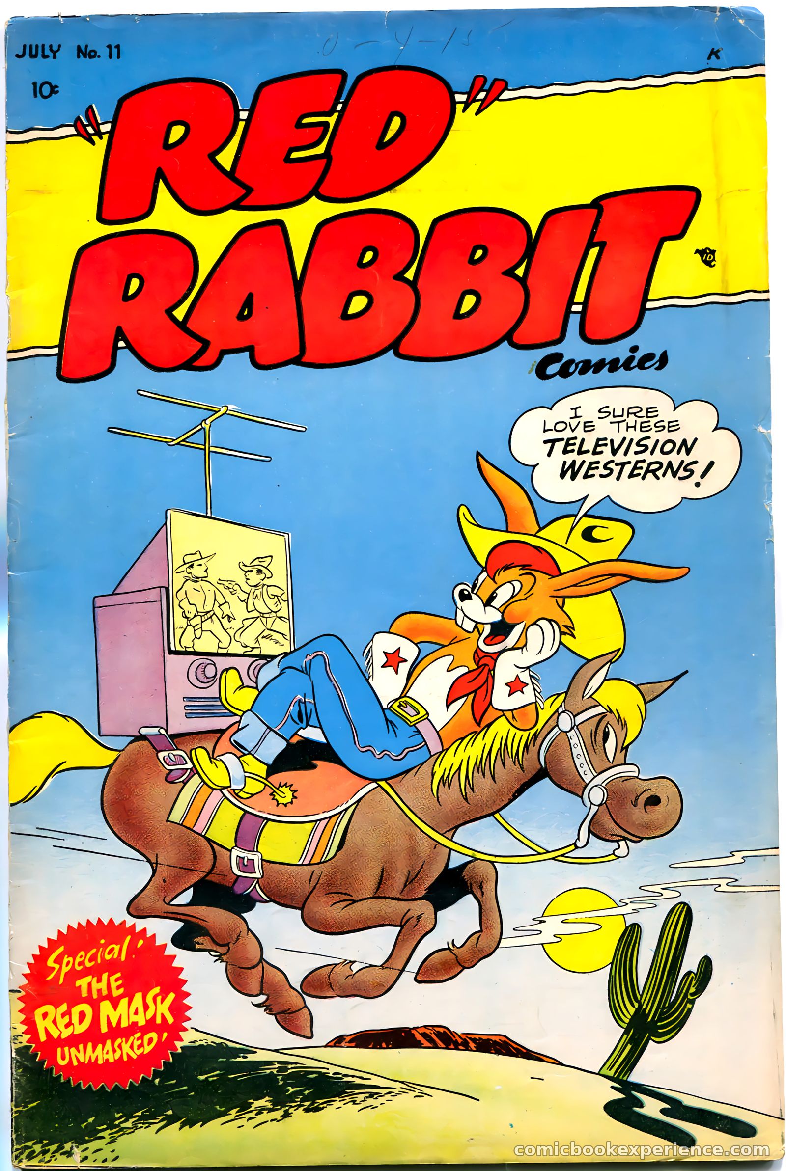 "Red" Rabbit Comics #11 — page 1 of 36