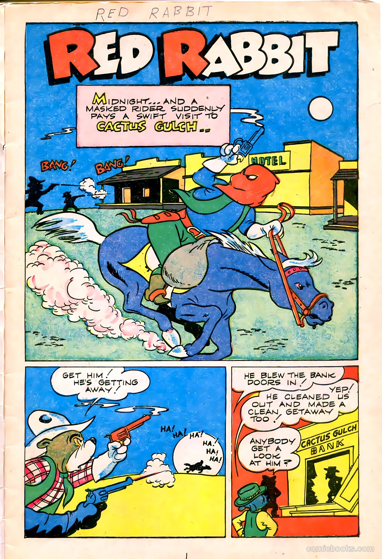 "Red" Rabbit Comics #11 — page 3 of 36