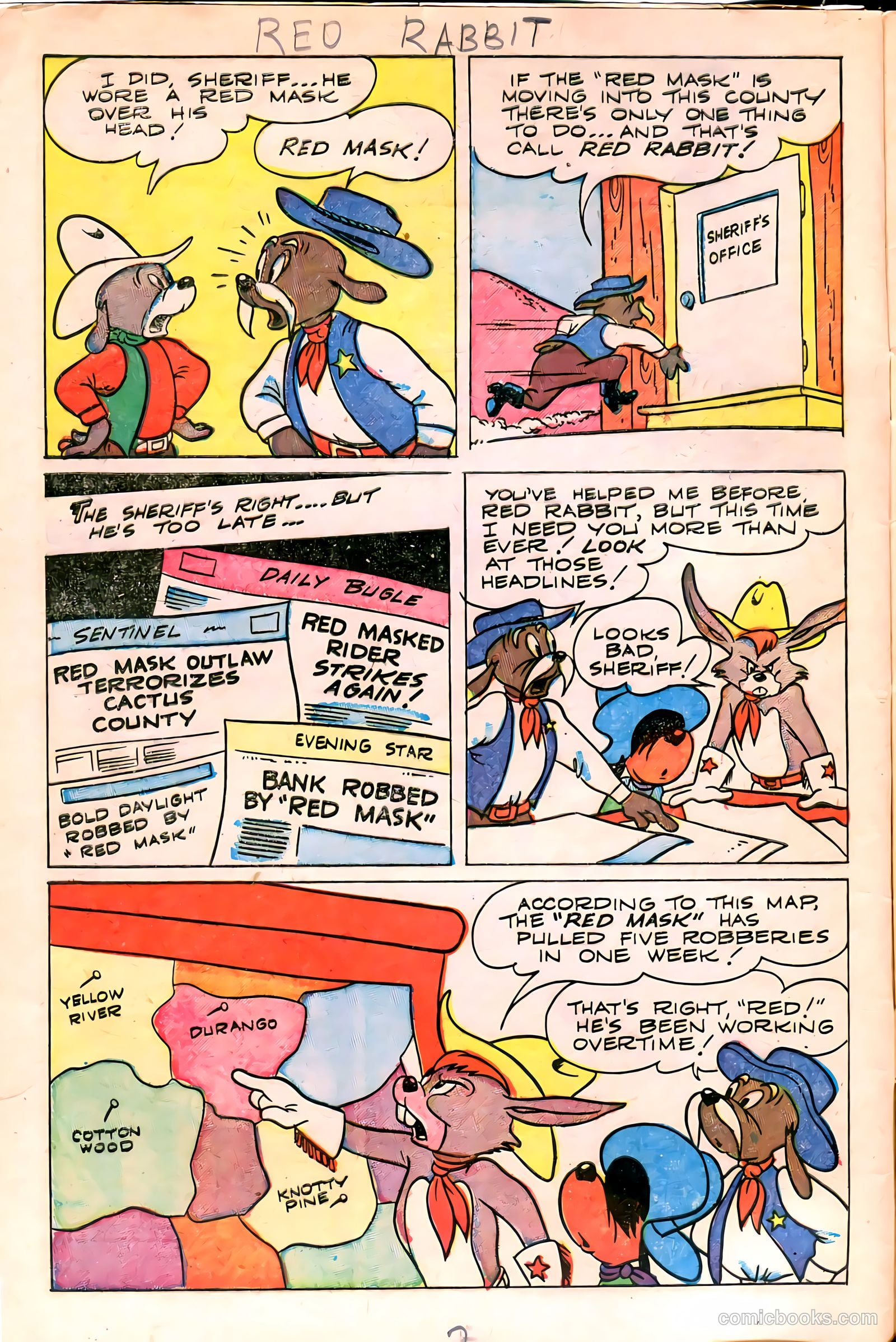 "Red" Rabbit Comics #11 — page 4 of 36