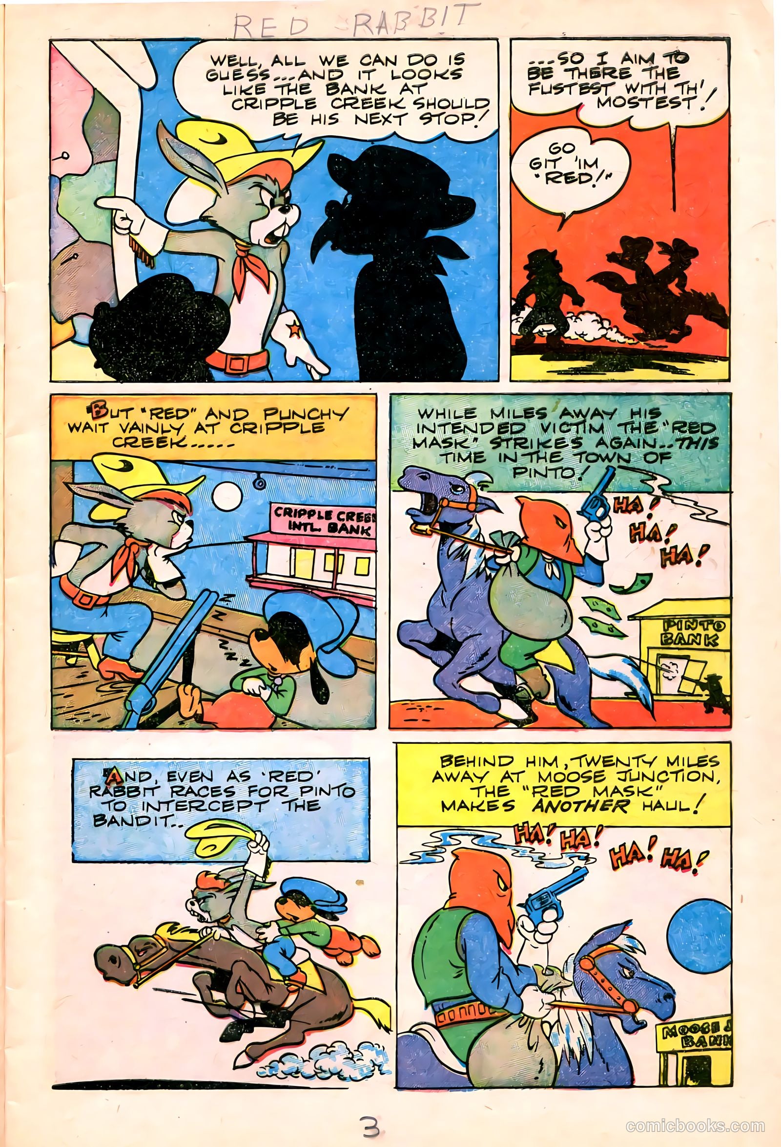 "Red" Rabbit Comics #11 — page 5 of 36
