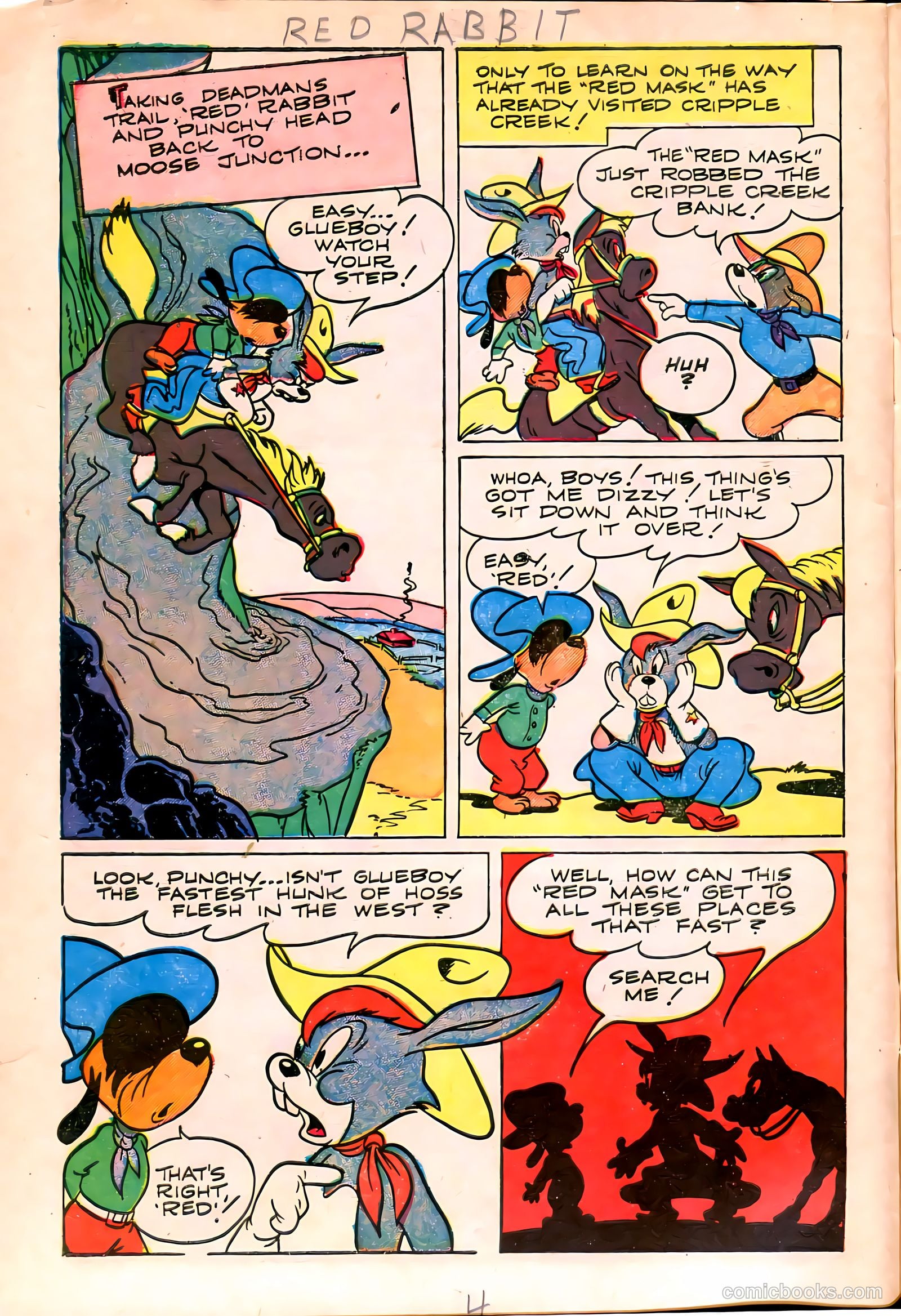 "Red" Rabbit Comics #11 — page 6 of 36