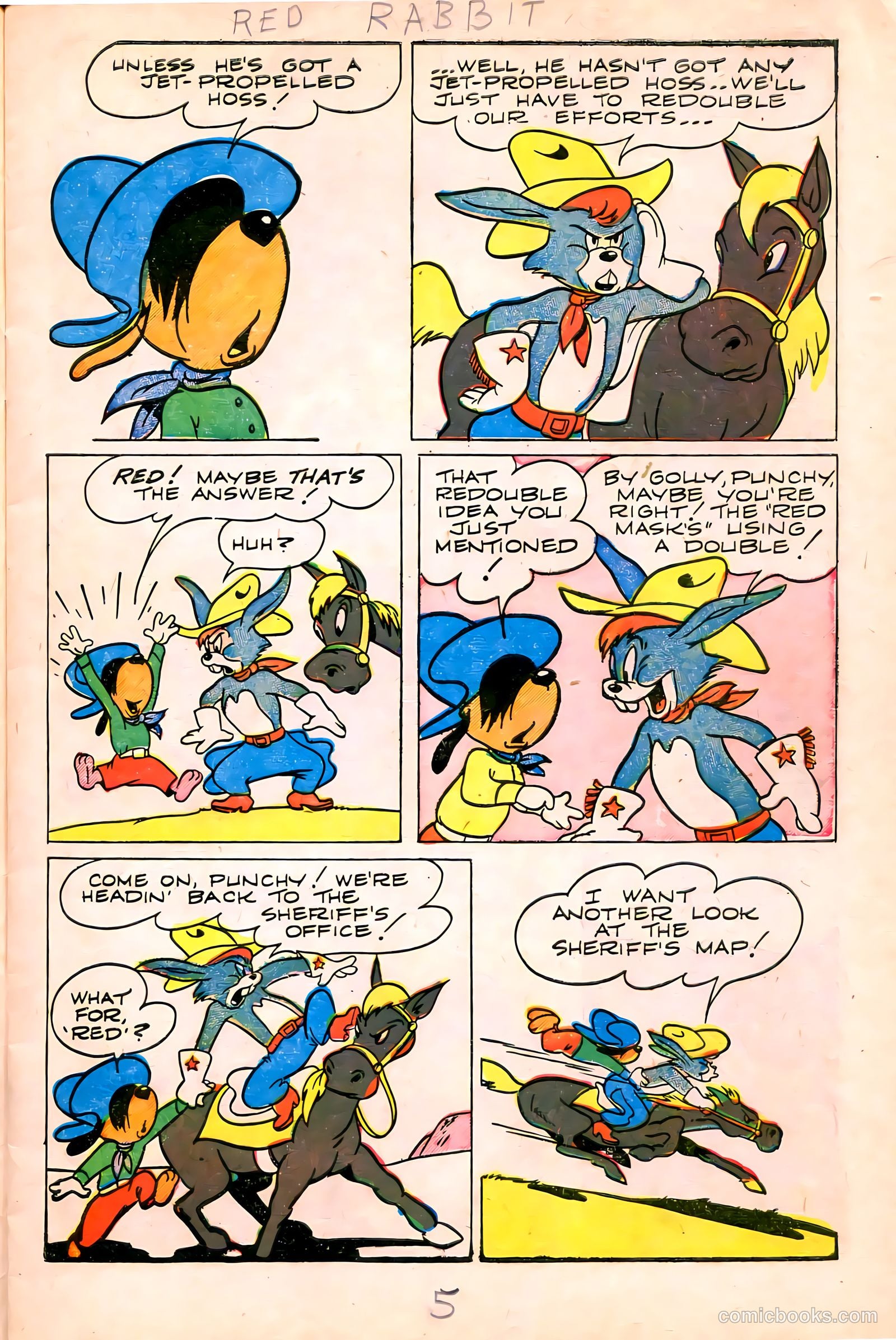 "Red" Rabbit Comics #11 — page 7 of 36
