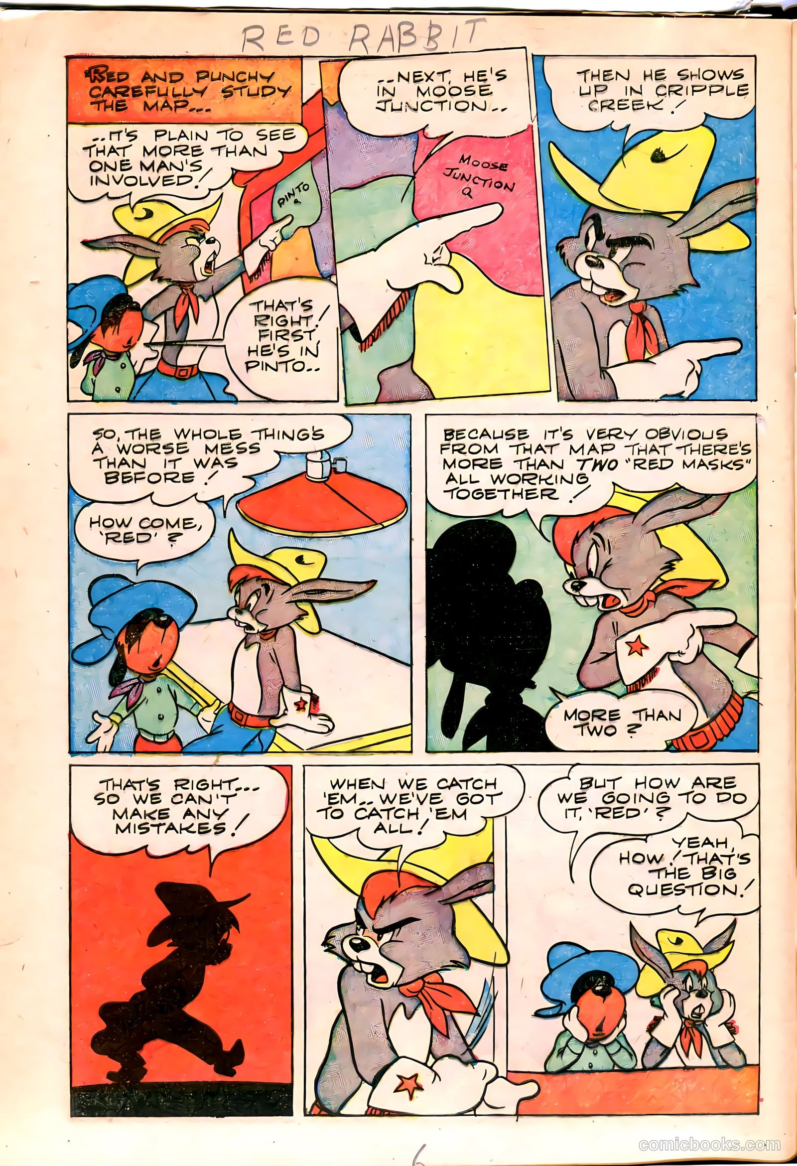 "Red" Rabbit Comics #11 — page 8 of 36