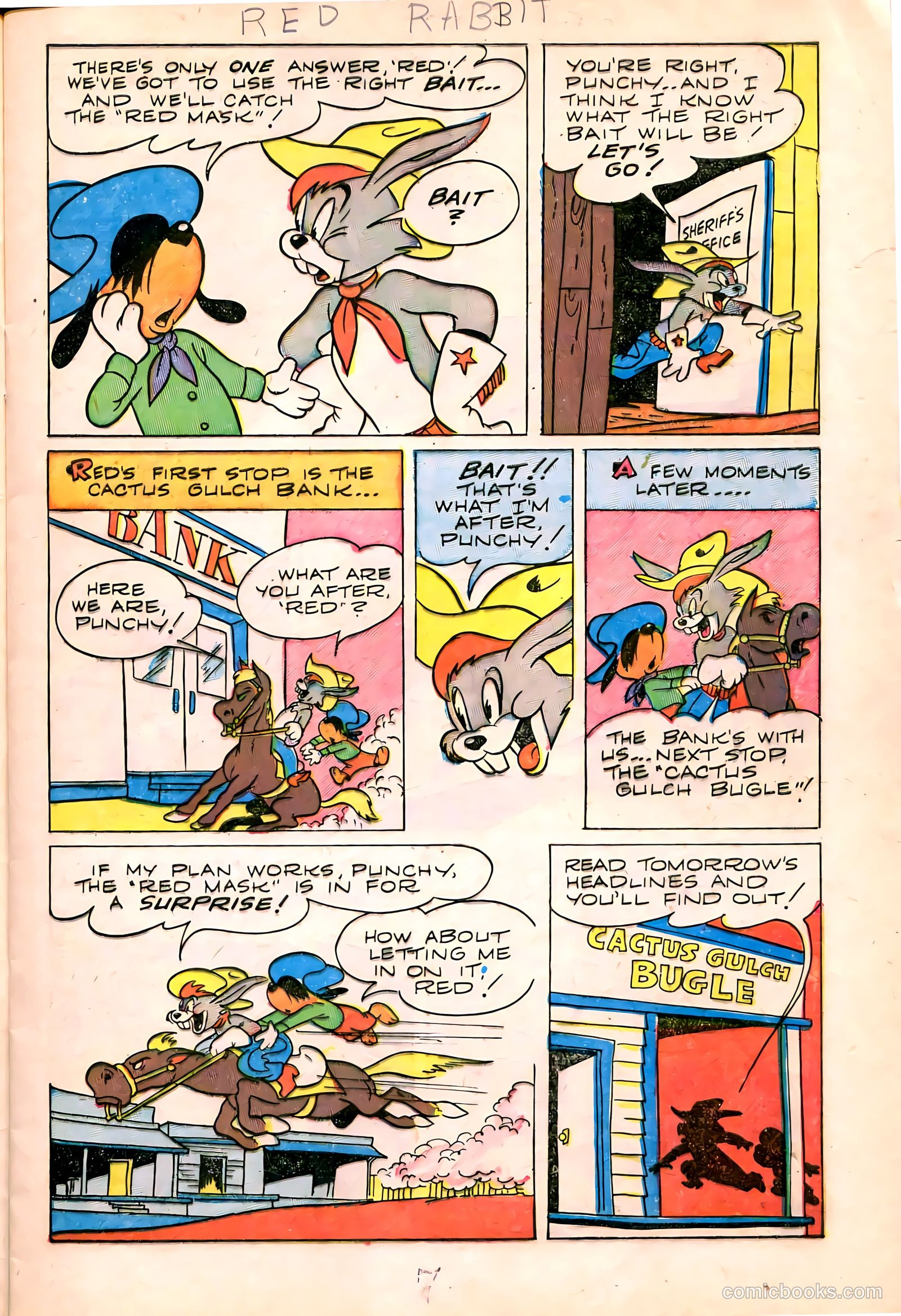 "Red" Rabbit Comics #11 — page 9 of 36