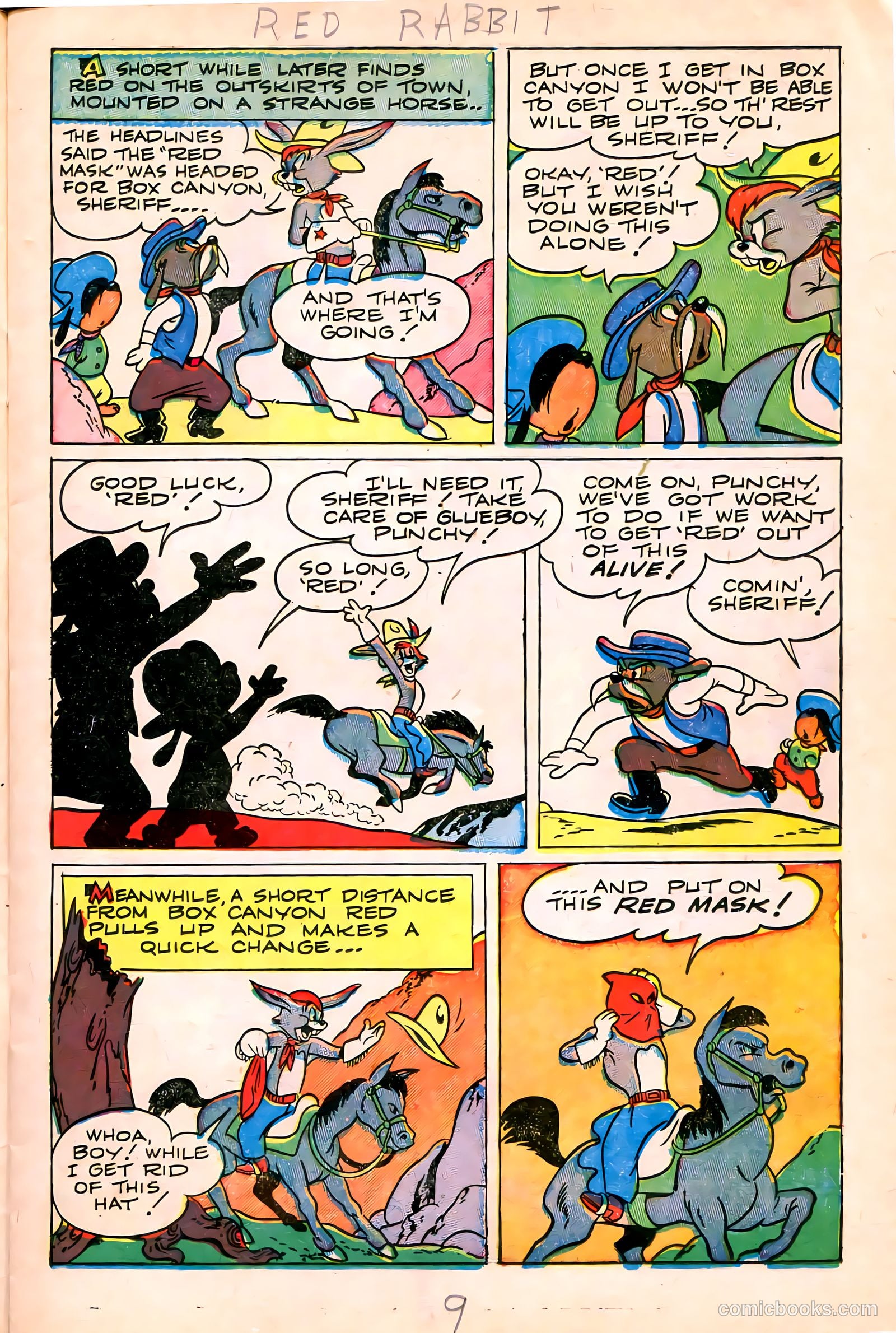 "Red" Rabbit Comics #11 — page 11 of 36