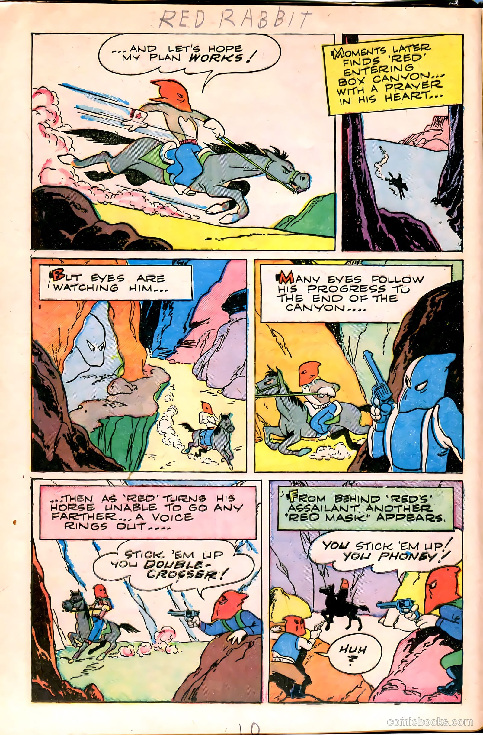 "Red" Rabbit Comics #11 — page 12 of 36