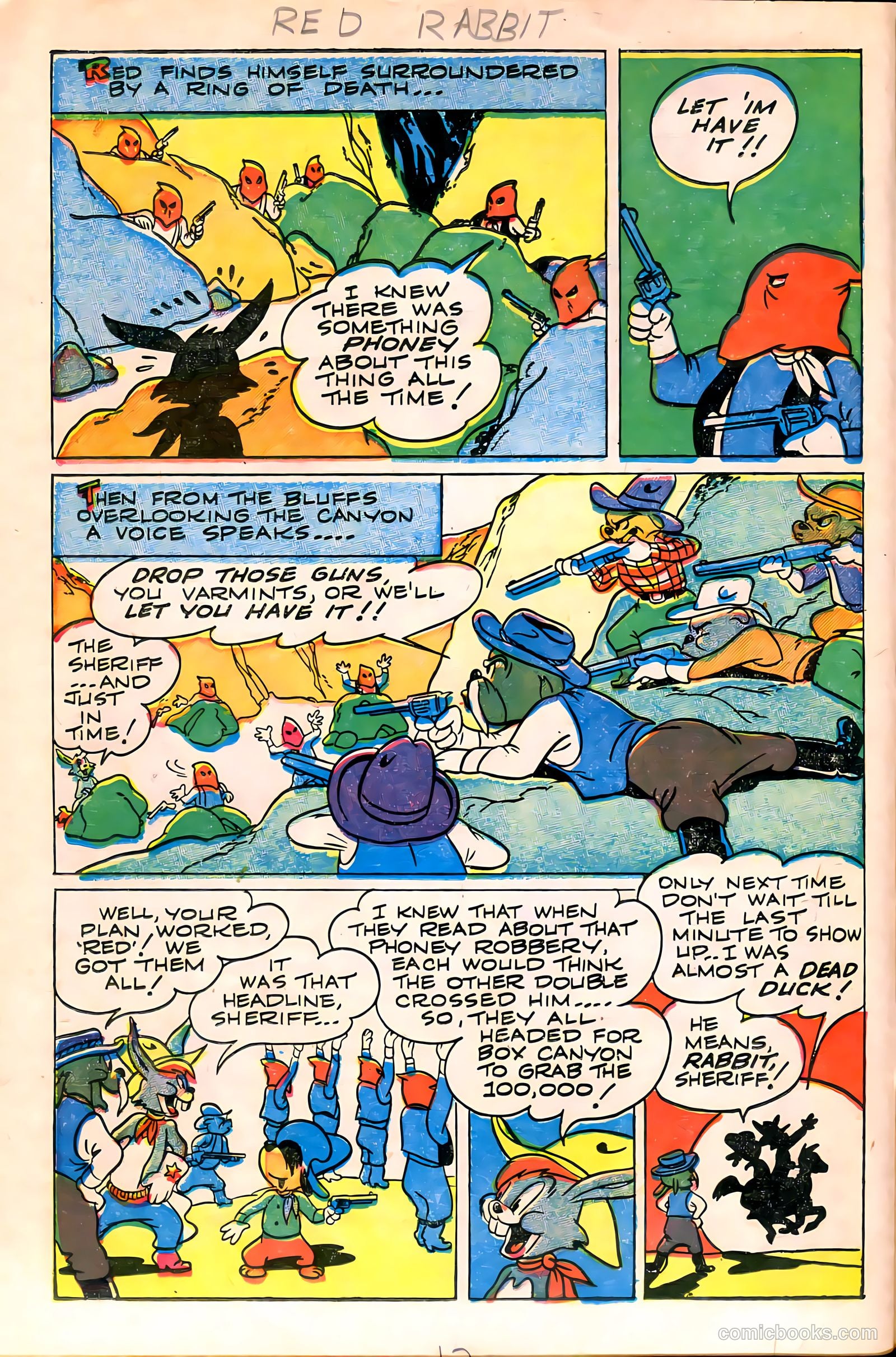 "Red" Rabbit Comics #11 — page 14 of 36