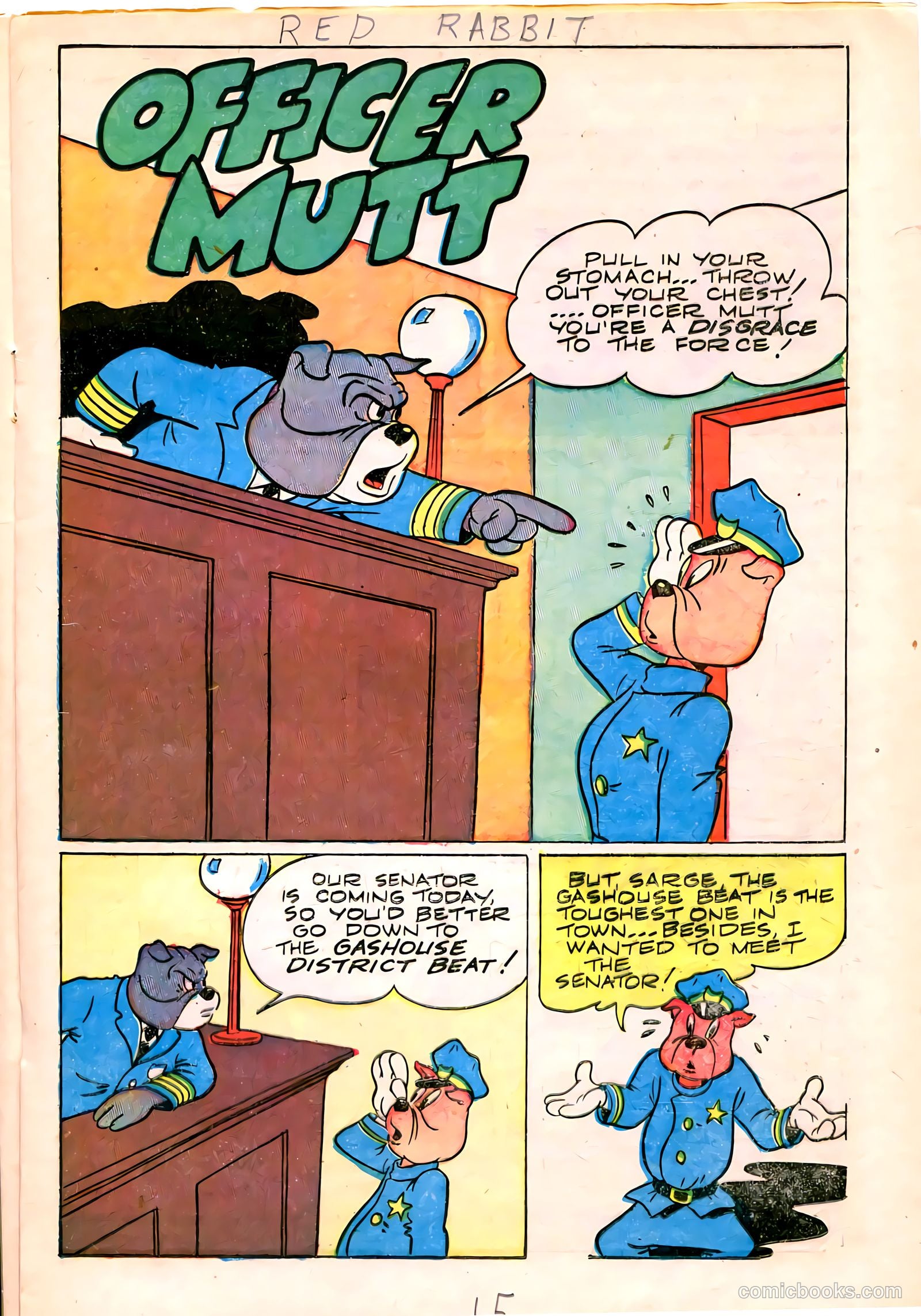 "Red" Rabbit Comics #11 — page 17 of 36
