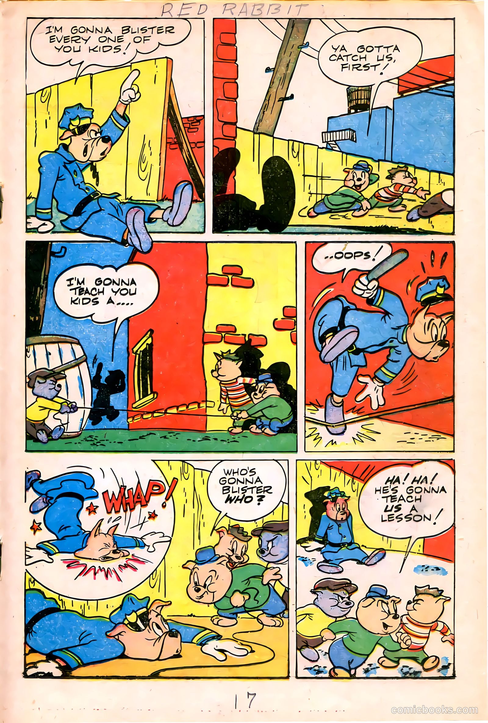 "Red" Rabbit Comics #11 — page 19 of 36