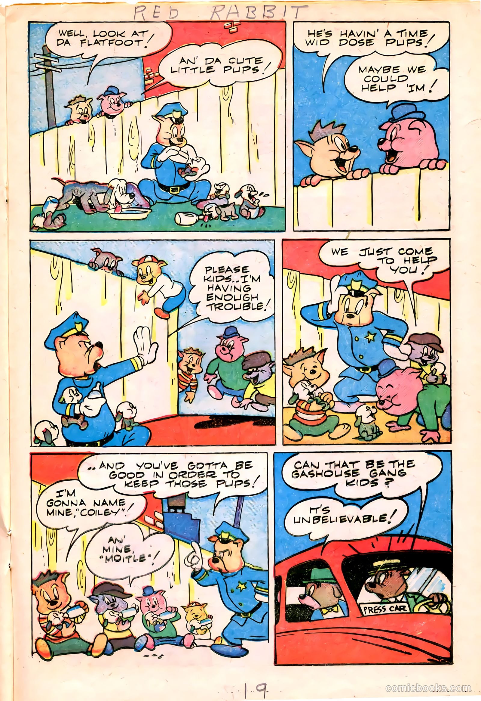 "Red" Rabbit Comics #11 — page 21 of 36