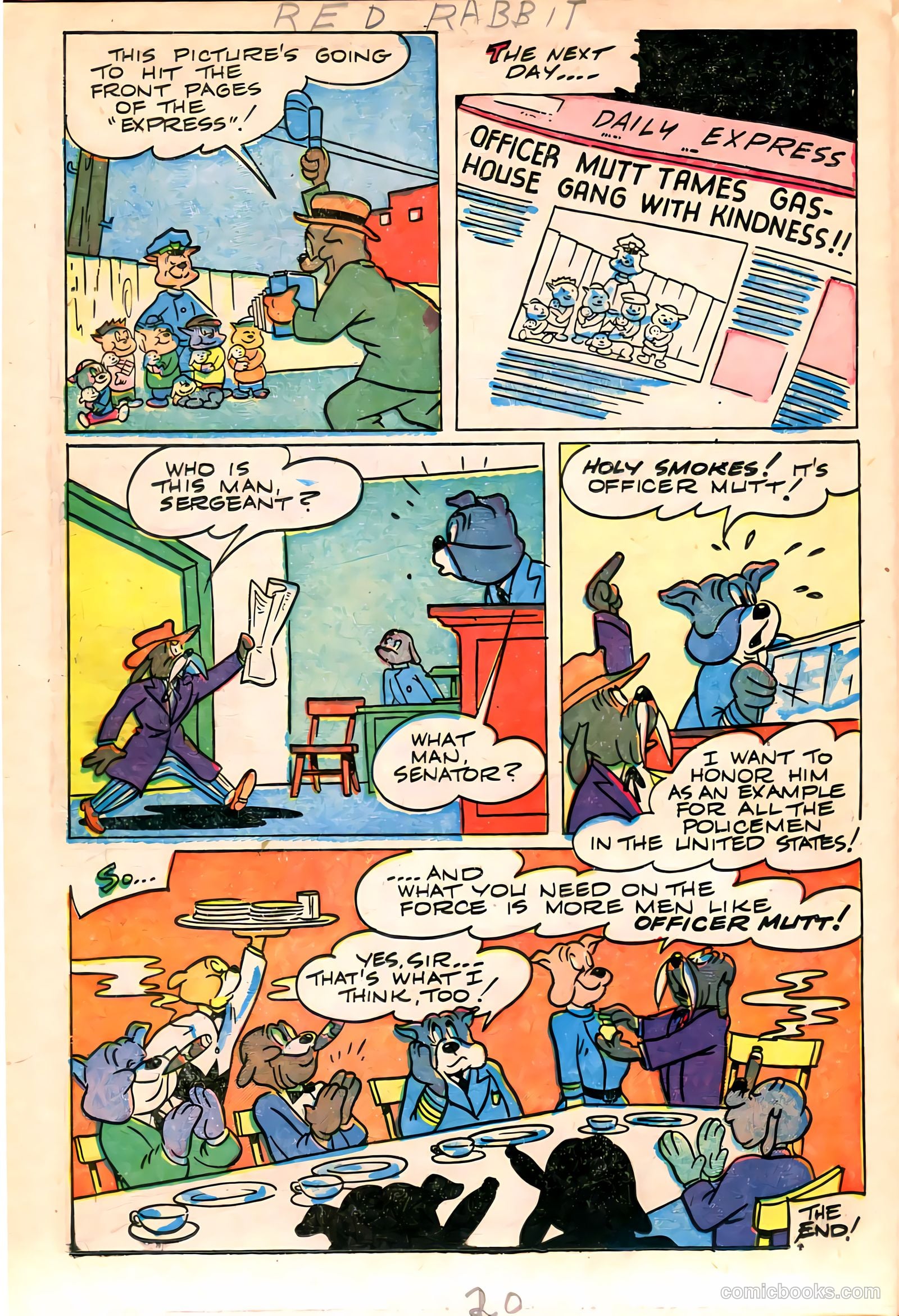 "Red" Rabbit Comics #11 — page 22 of 36