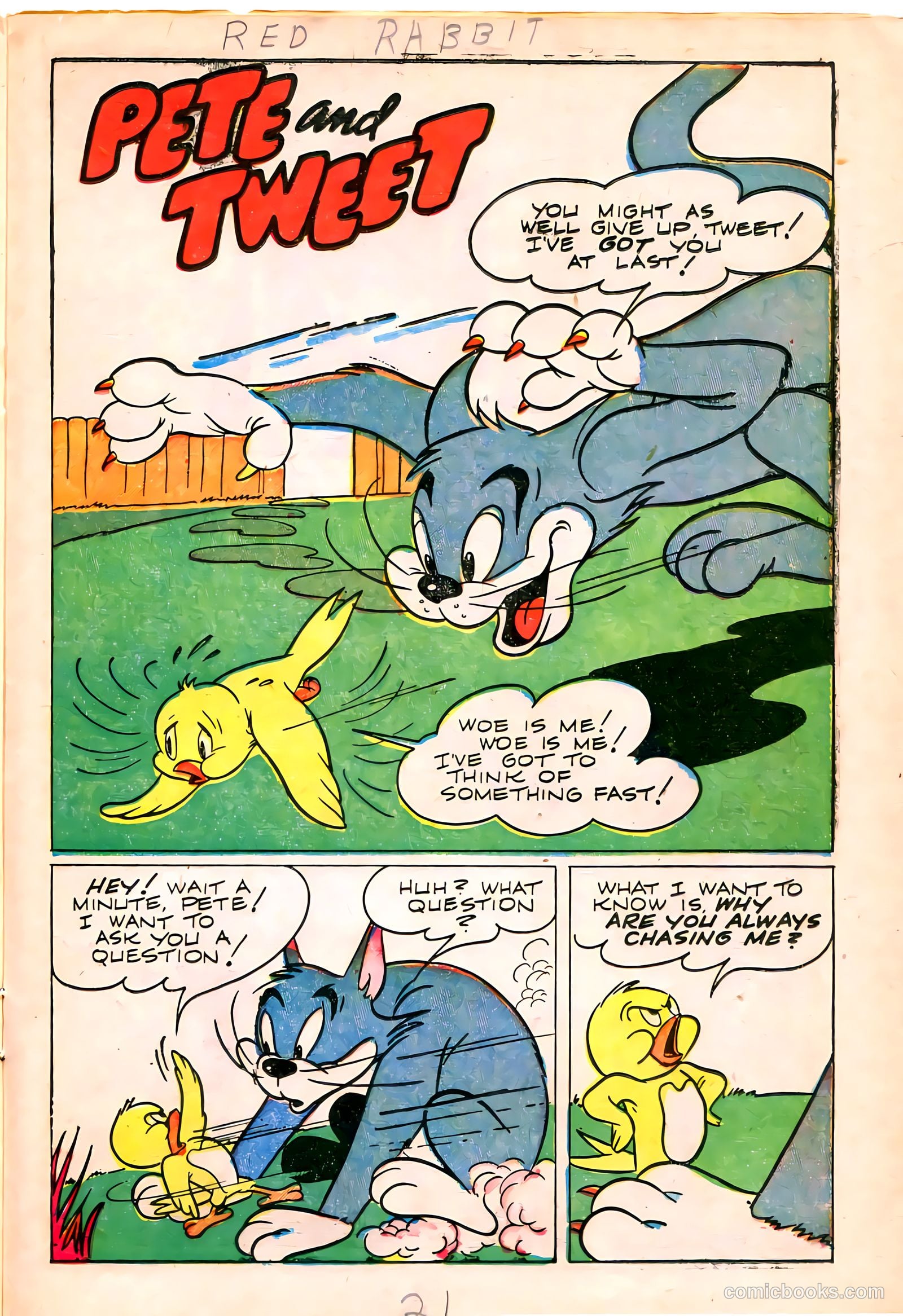 "Red" Rabbit Comics #11 — page 23 of 36